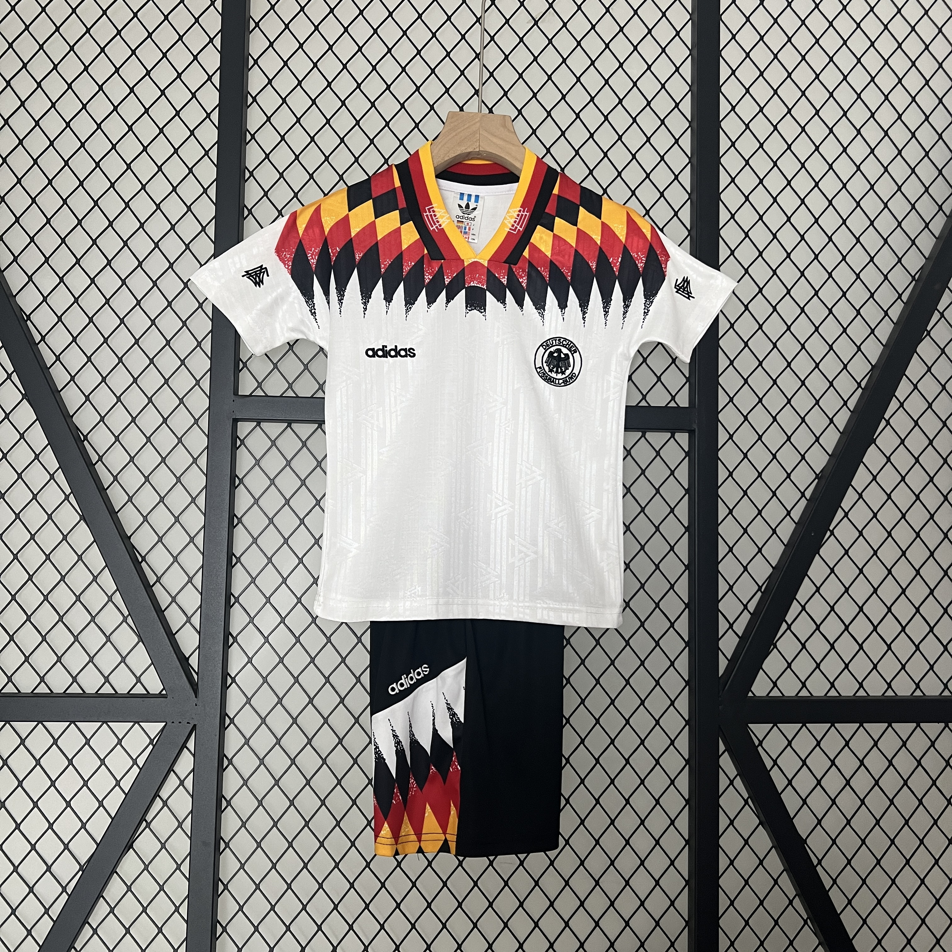 Retro Germany 1994 Home Stadium Kids Kit