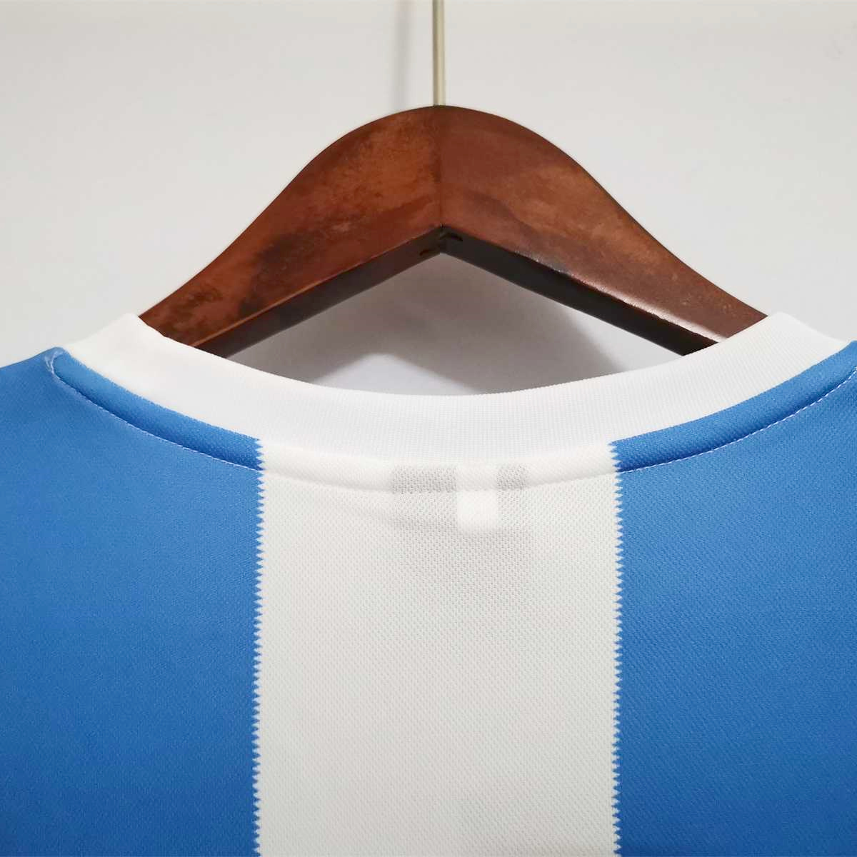 Retro Argentina 1986 Home Stadium Long Sleeve Jersey