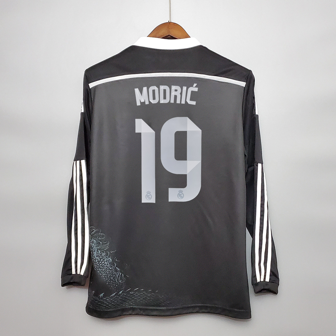 Real Madrid Retro 14-15 Third Away Long Sleeve Jersey