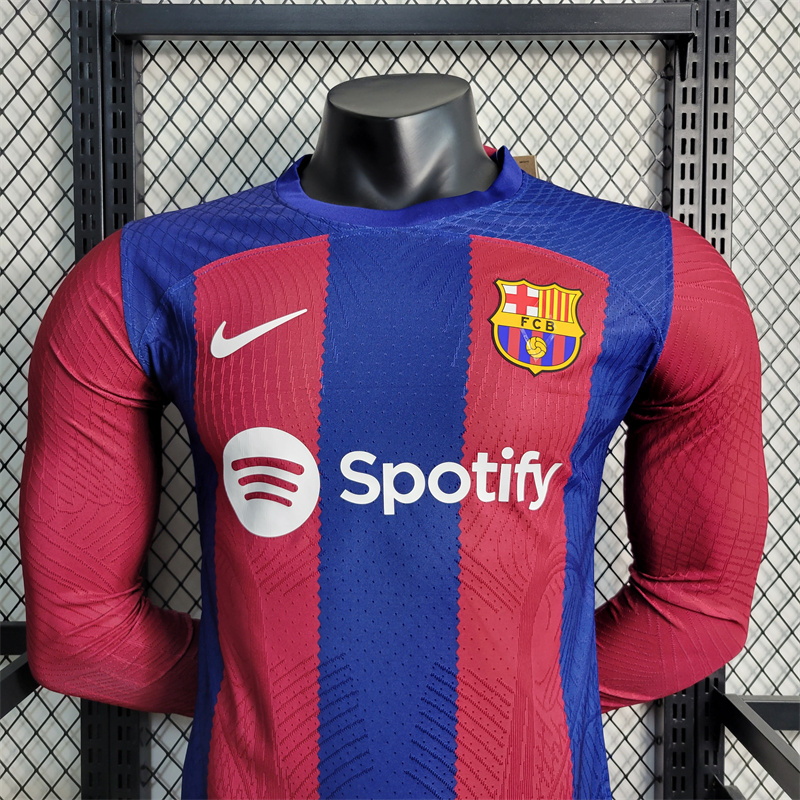 B.A.R.S.A 23-24 Home Long sleeve Jersey - Player Version