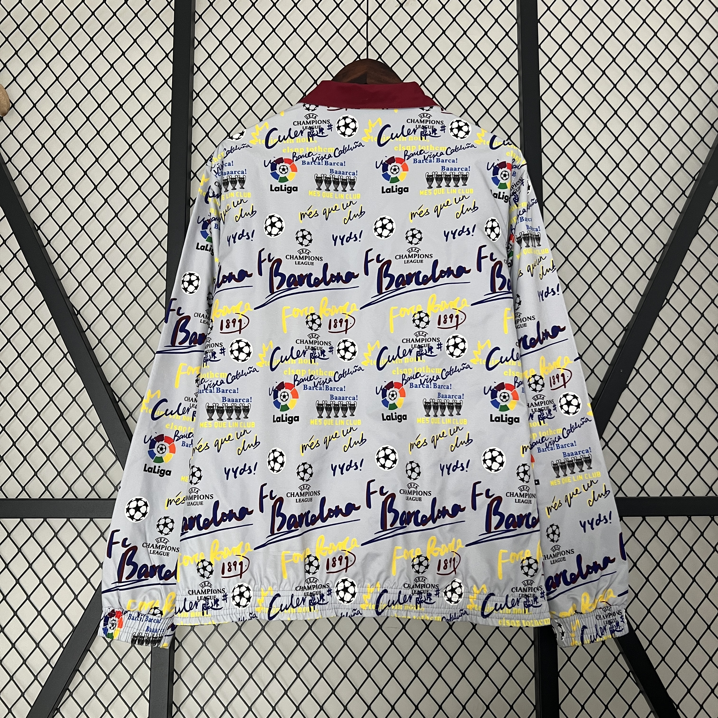 B.A.R.S.A 23-24 Double Sided Windbreaker - Graffiti Style