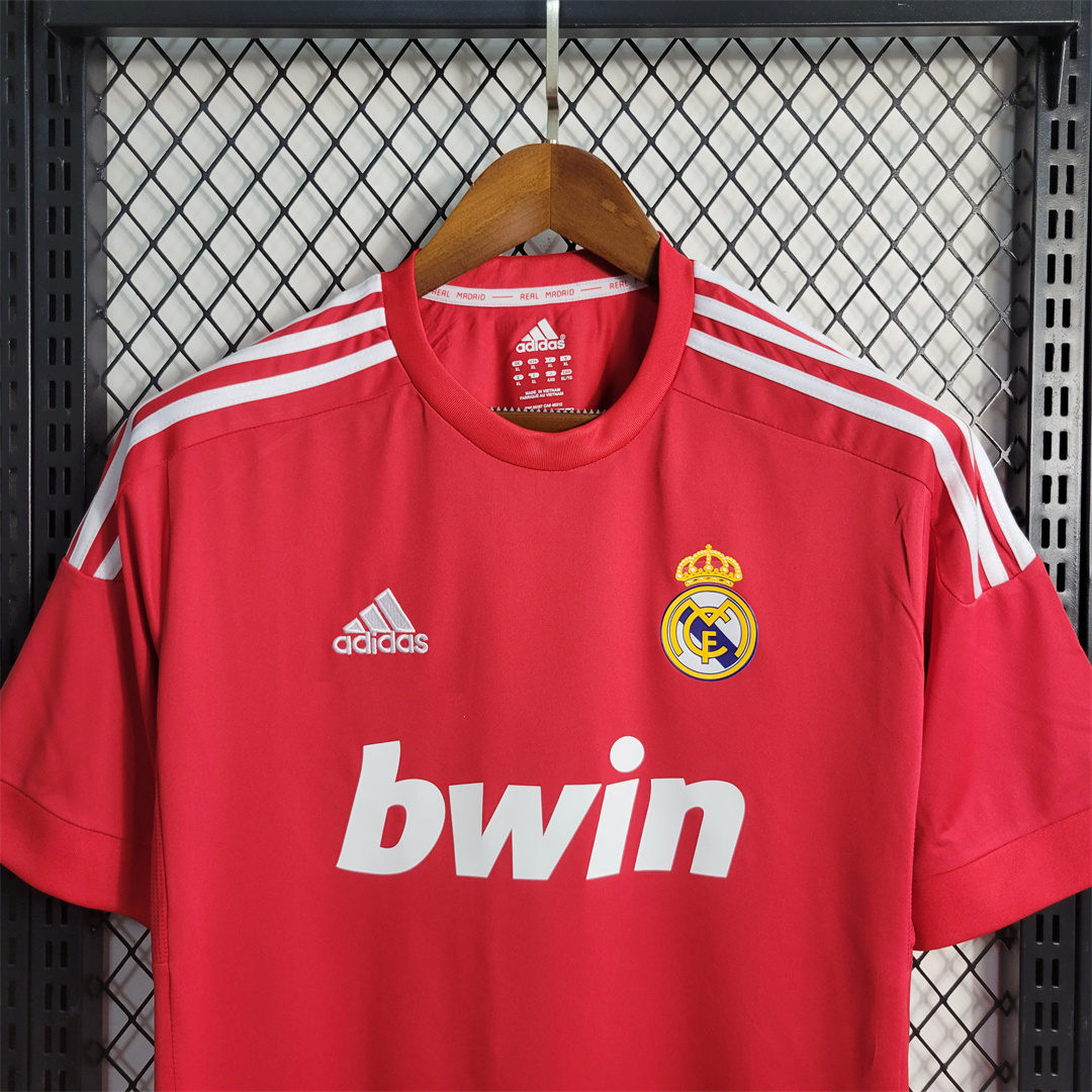 Real Madrid Retro 11-12 Third Red Jersey