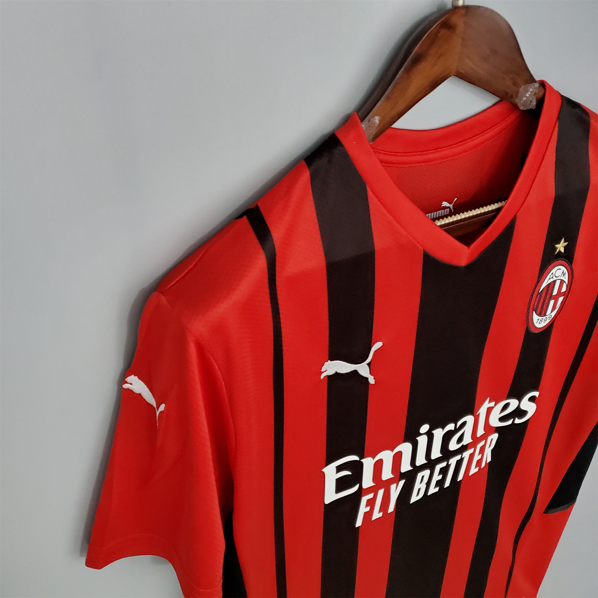 Retro AC Milan 2021-22 Home Stadium Jersey