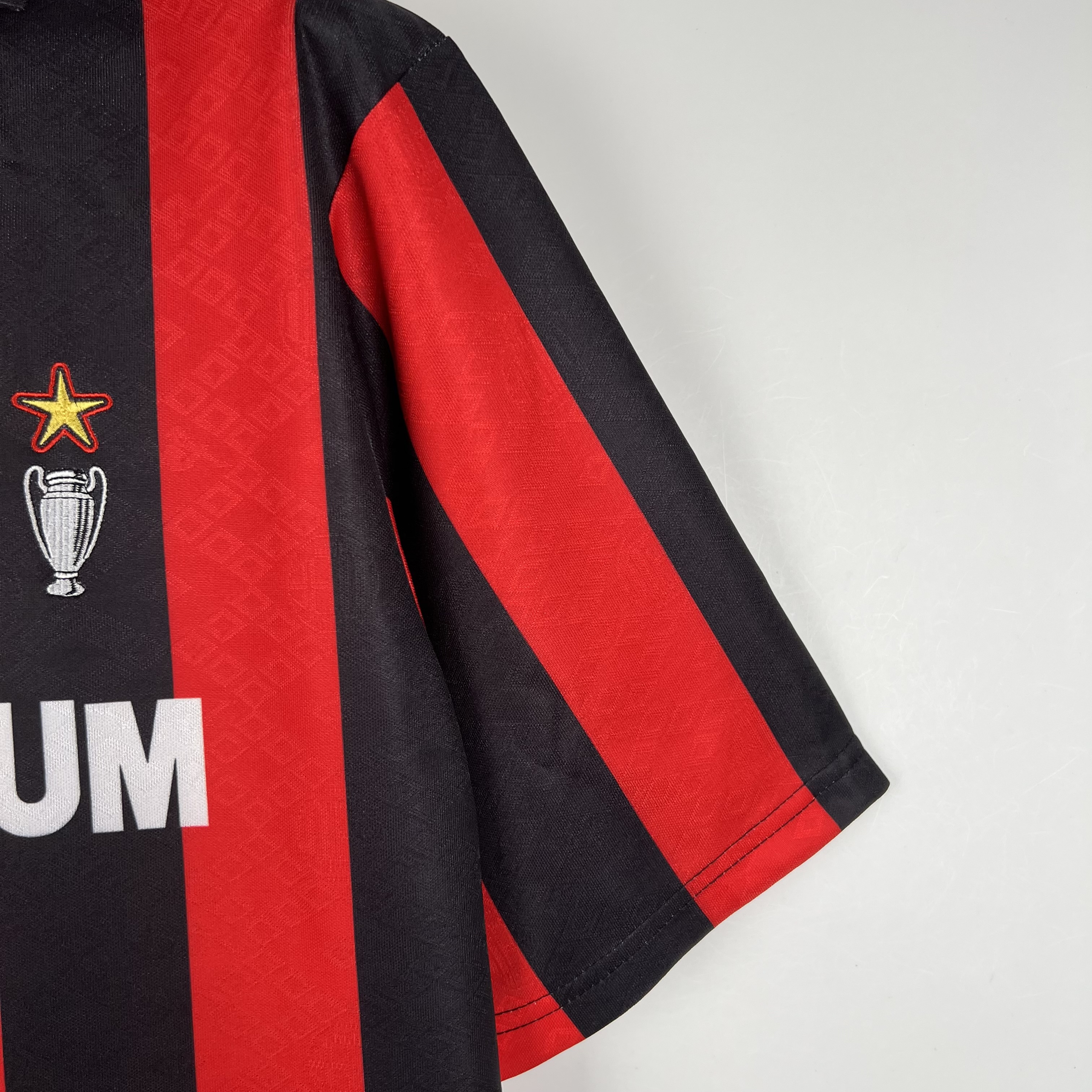 Retro AC Milan 1989-90 Home Stadium Jersey