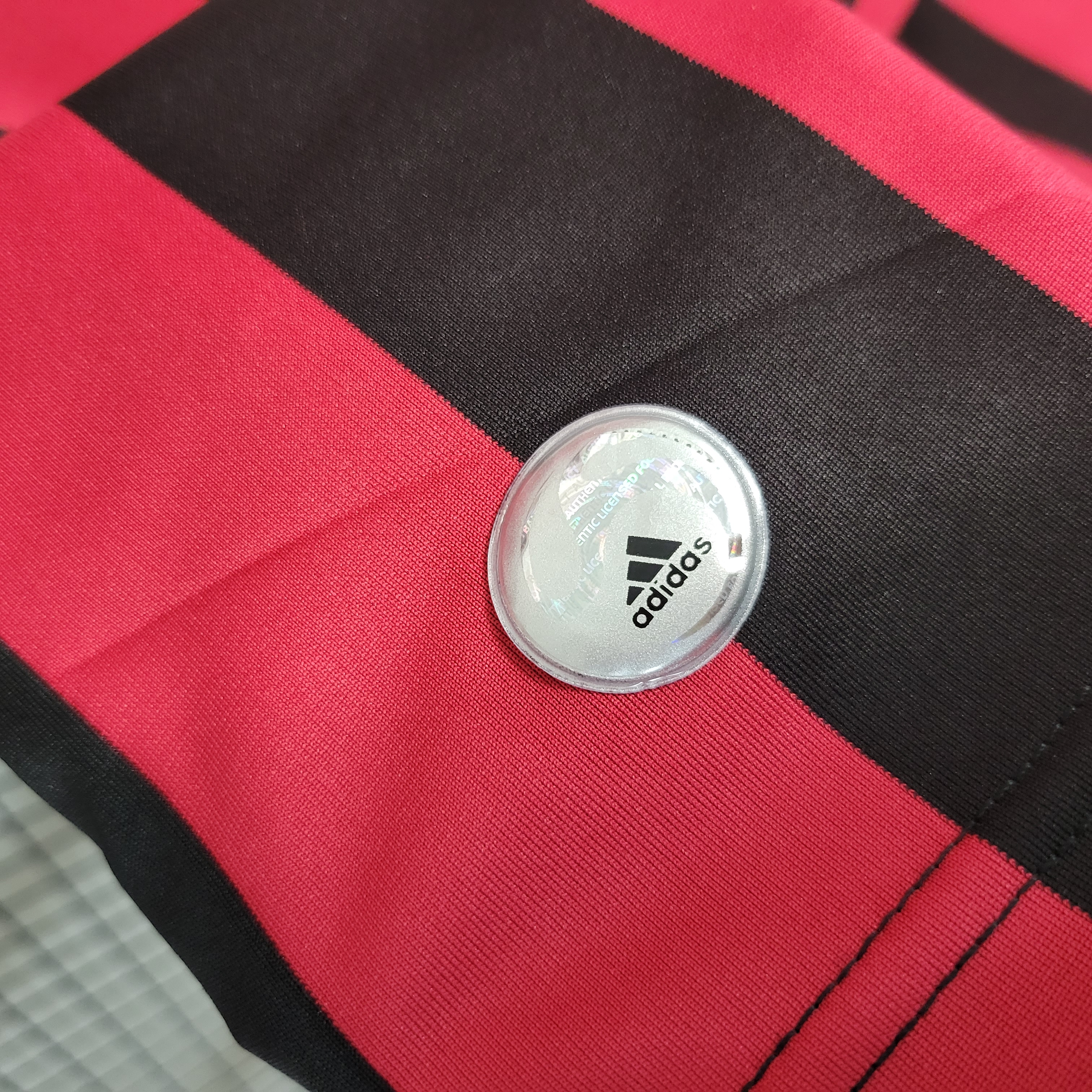 Retro AC Milan 2009-10 Home Stadium Long Sleeve Jersey