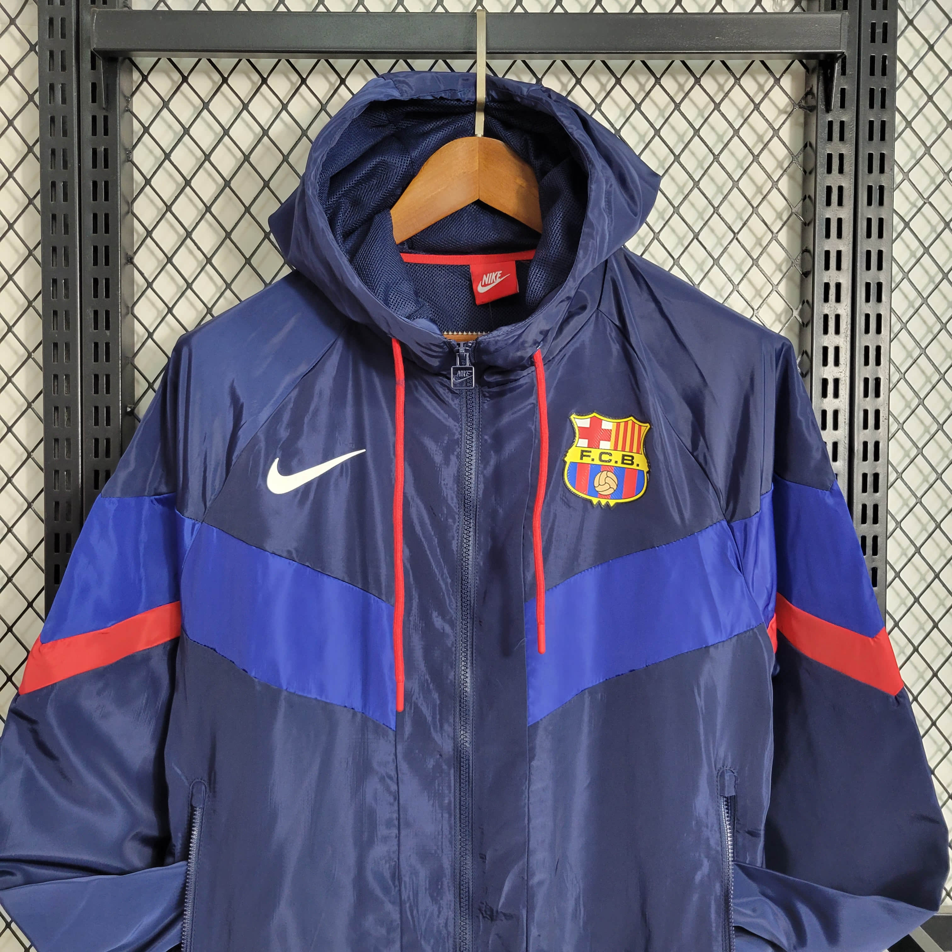 B.A.R.S.A 23-24 Player Windbreaker Jacket - Blue
