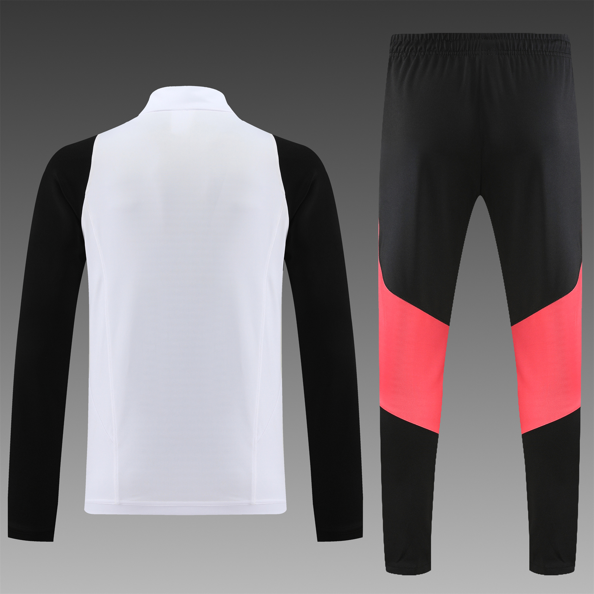 Juventus 23-24 Long Sleeve Training Set White Red
