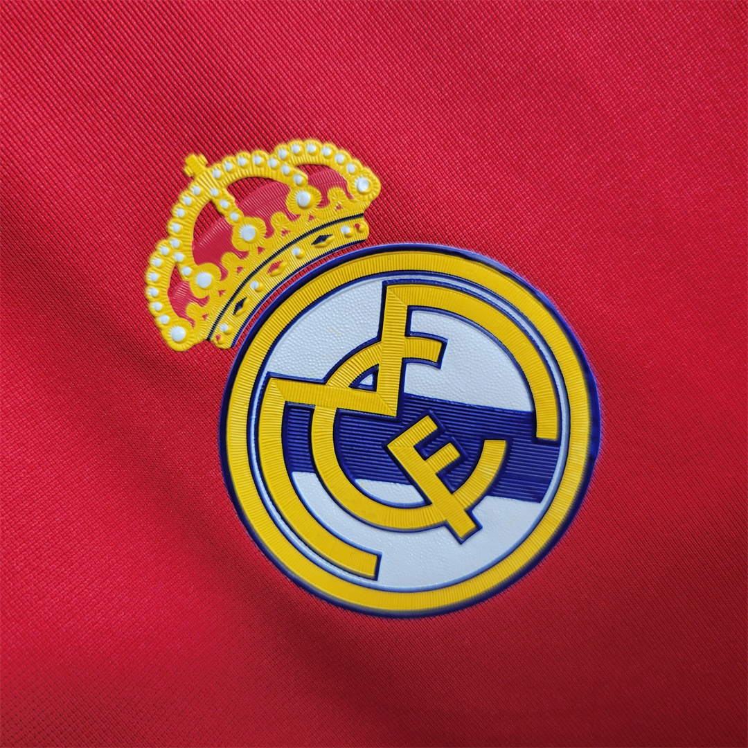 Real Madrid Retro 11-12 Third Red Jersey