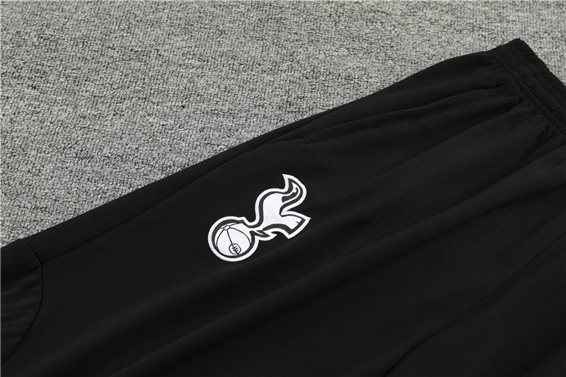 Tottenham Hotspur 23-24 Kids Long Sleeve Training Set Black