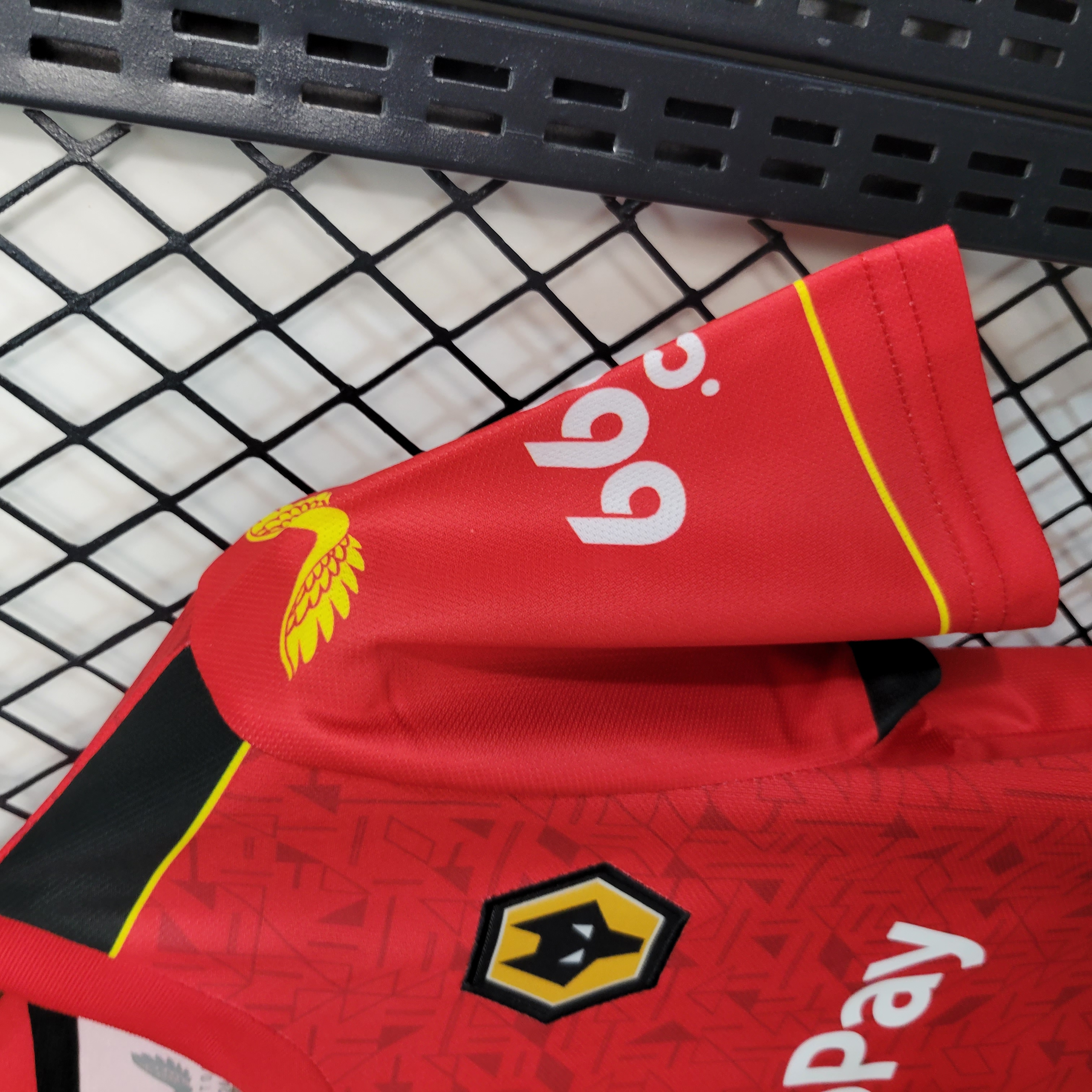 Wolverhampton Wanderers Wolves 23-24 Away Kids Kit