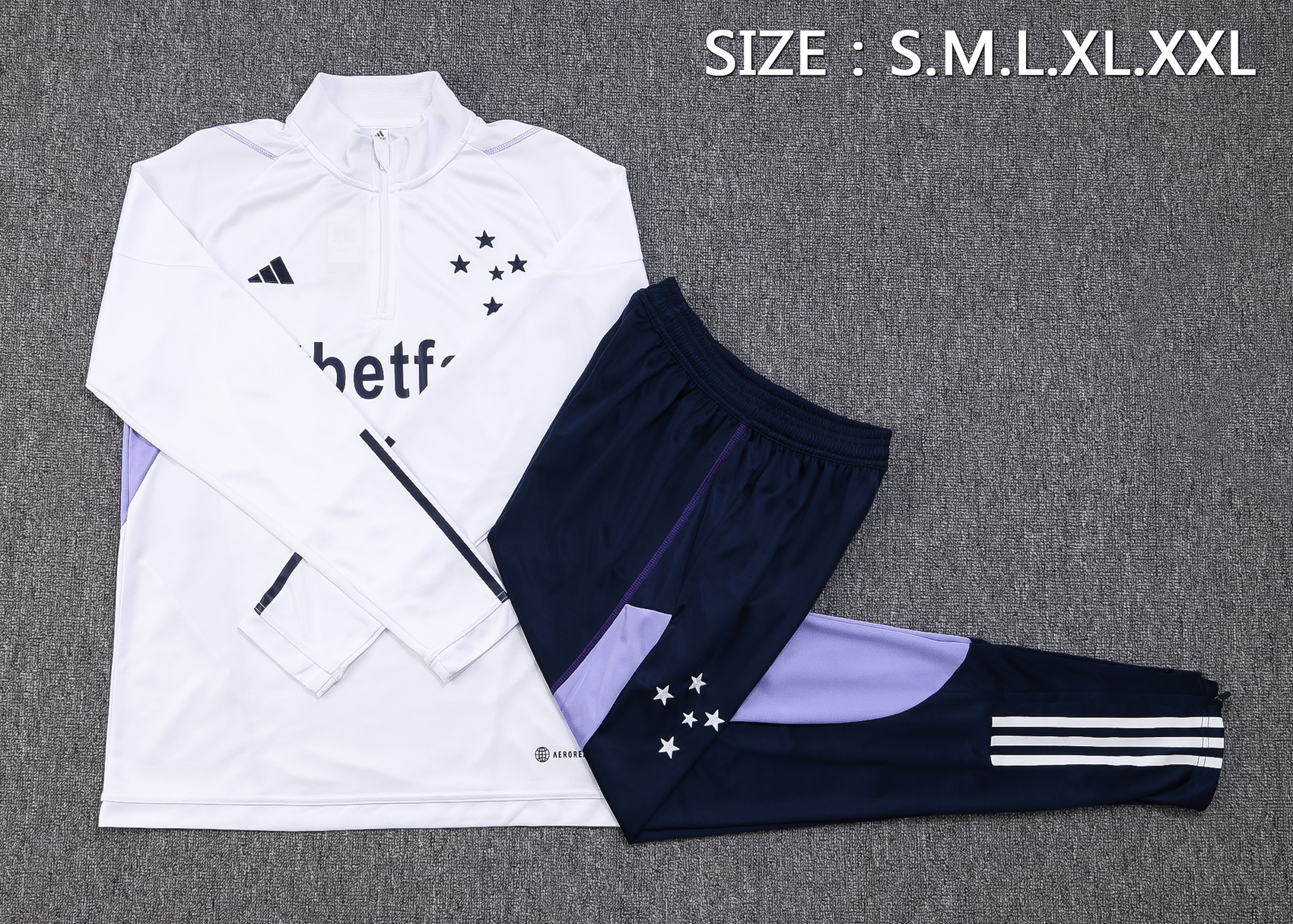 Cruzeiro Esporte Clube 23-24 Long Sleeve Training Set -White