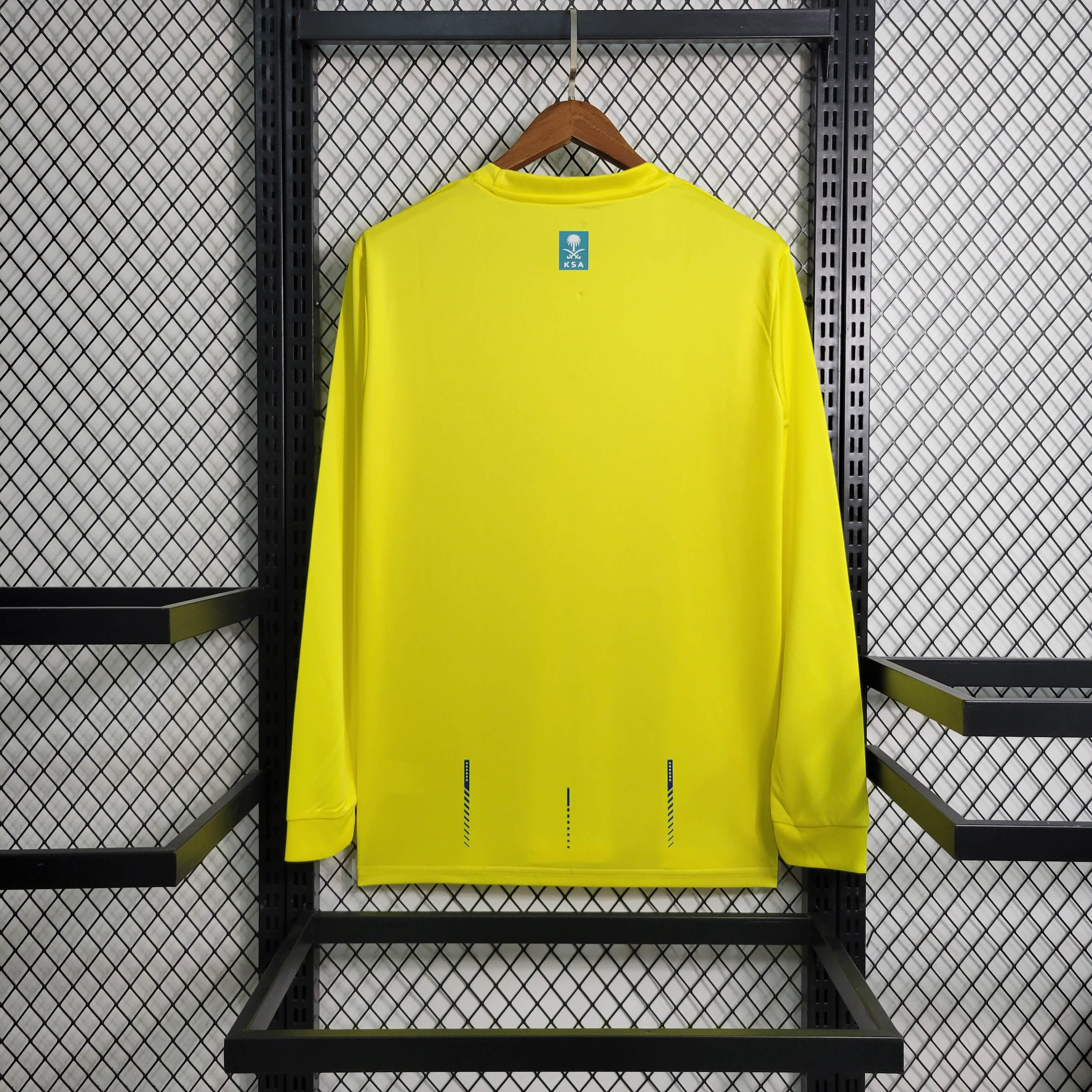 Al Nassr Riyadh Victory 23-24 Home Long Sleeve Jersey - Fans Version