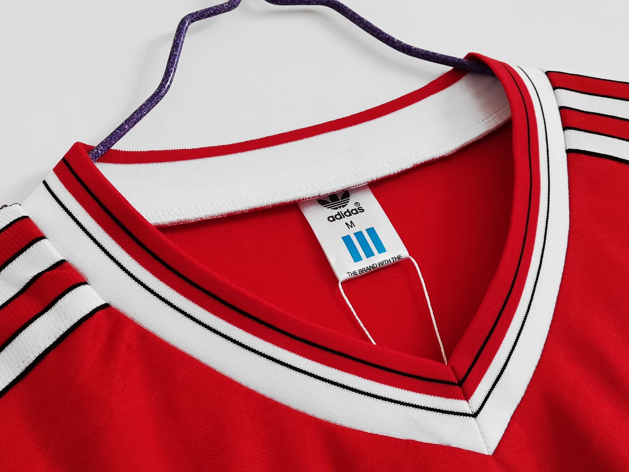 Manchester United Retro 86-88 Home Long Sleeve Jersey