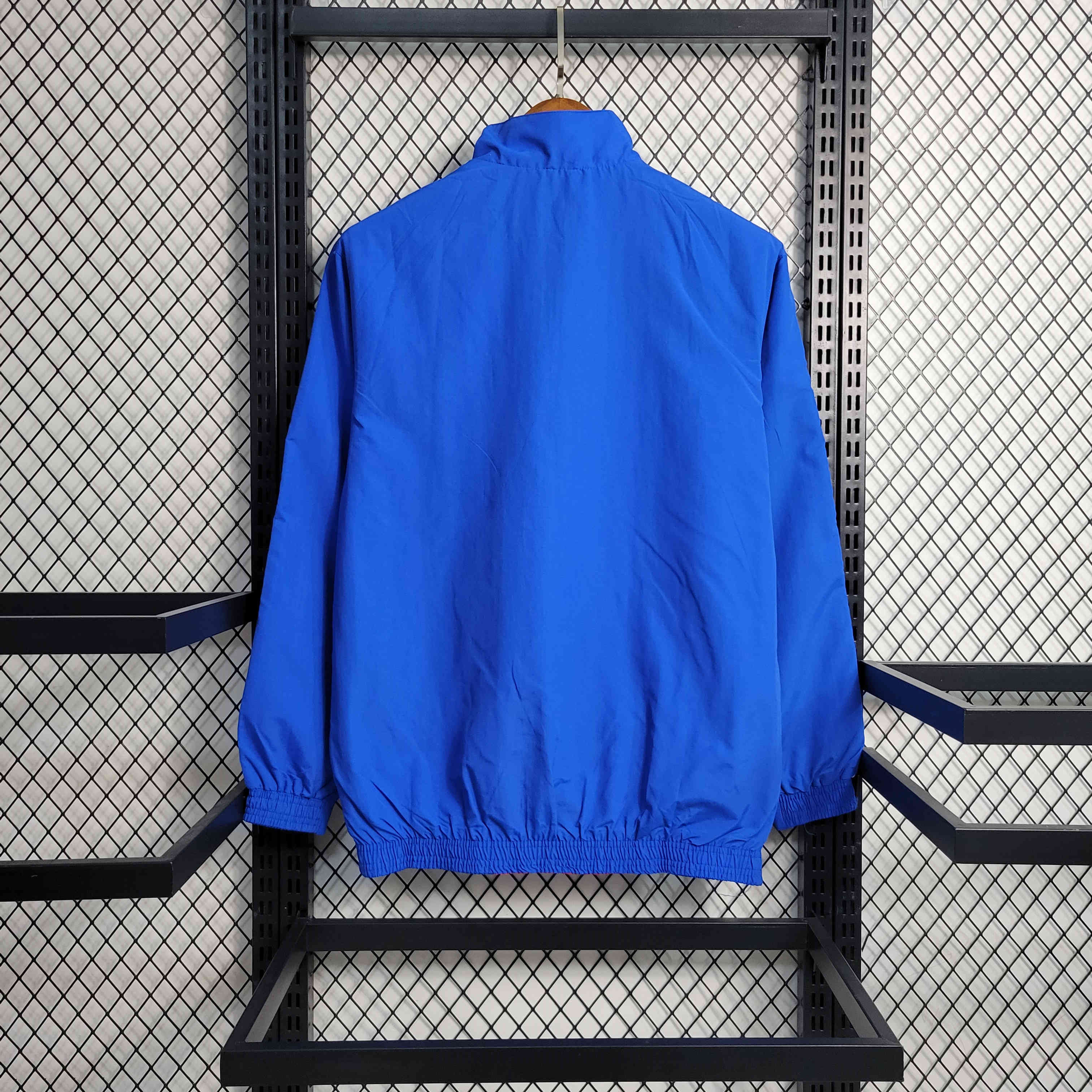 Bayern Munich 23-24 Blue Reversible Windbreaker