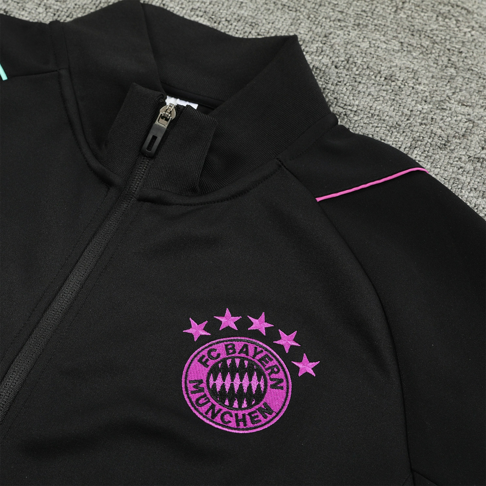 Bayern Munich 23-24 Jacket Training Tracksuit Black