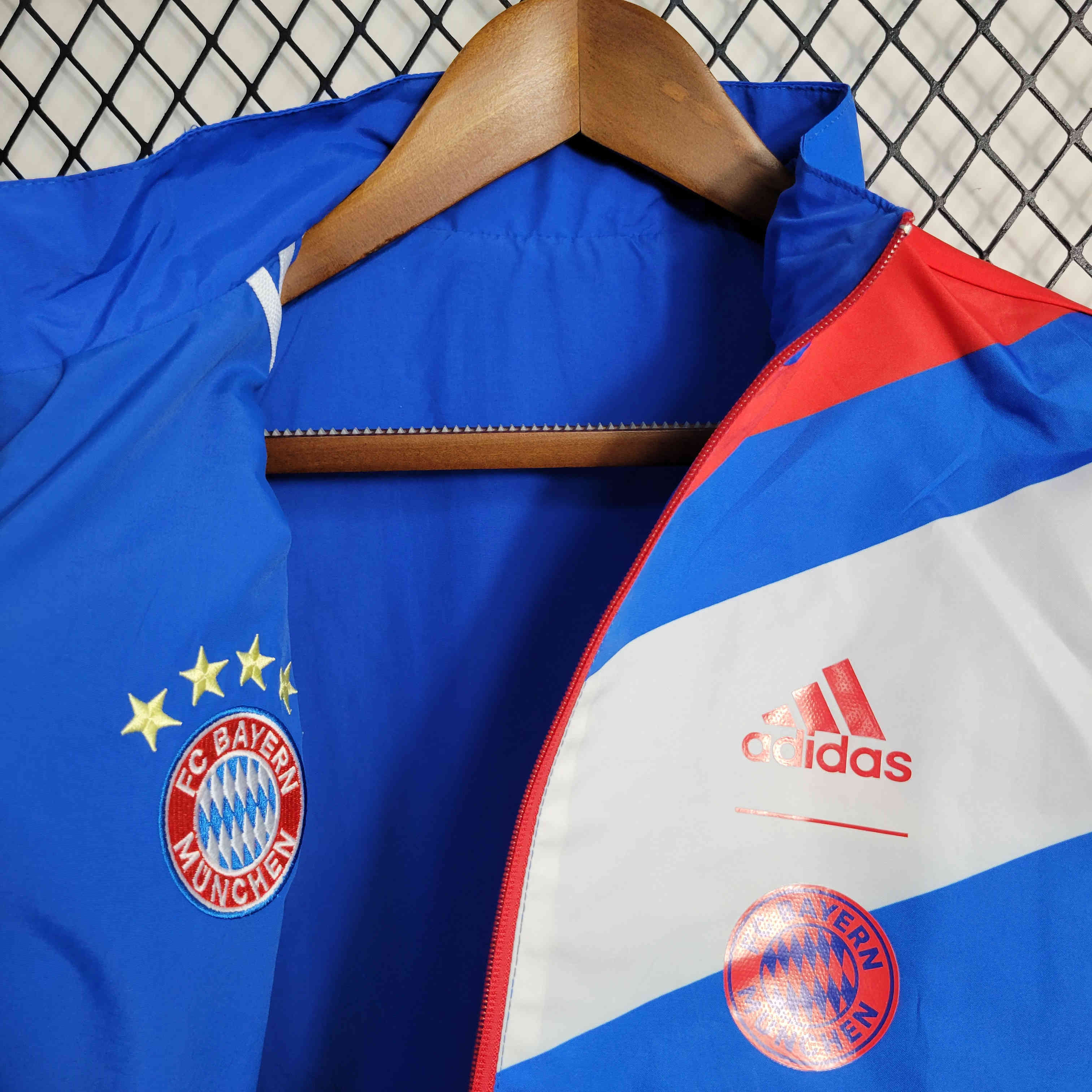 Bayern Munich 23-24 Blue Reversible Windbreaker