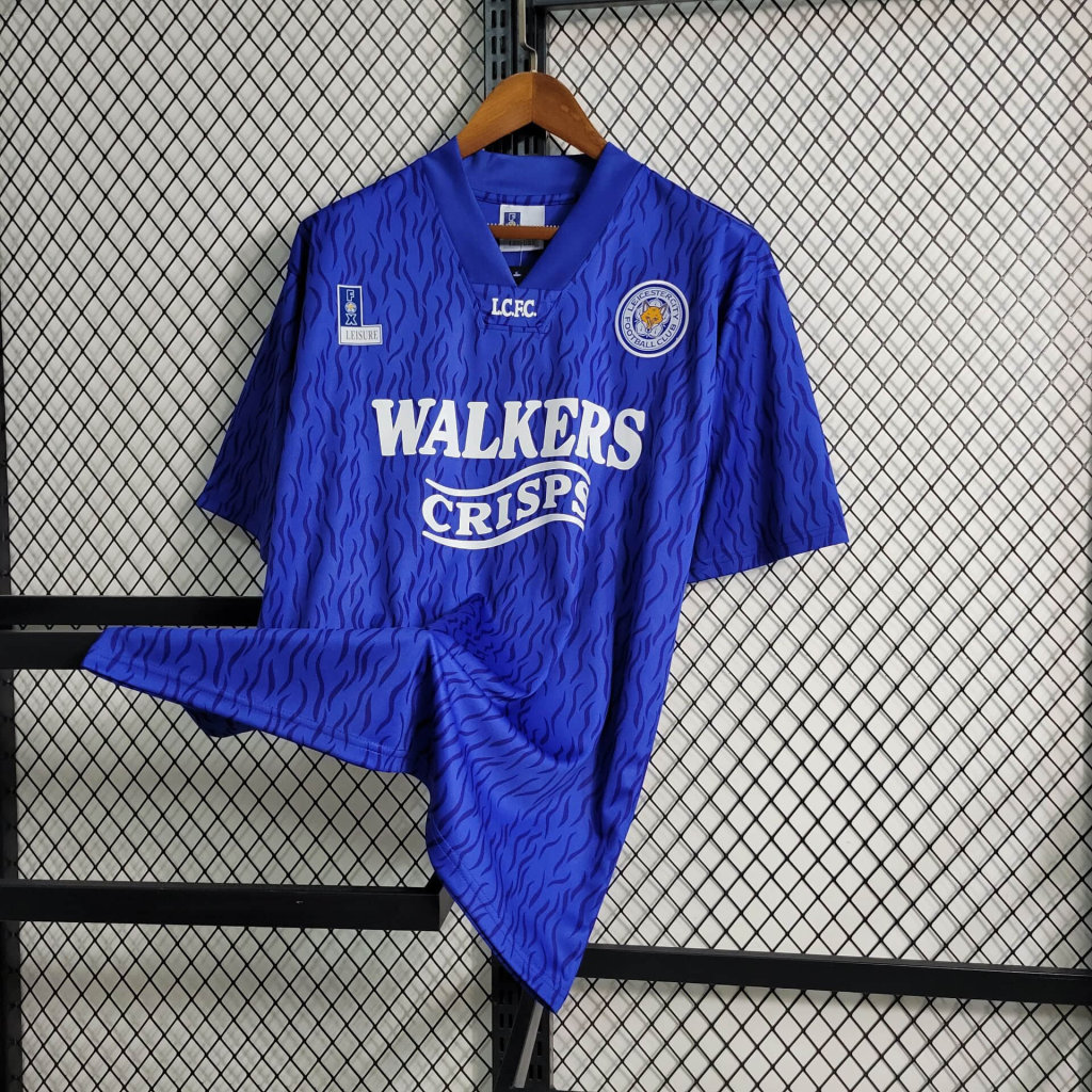 Retro Leicester city 1992-94 Home Stadium Jersey