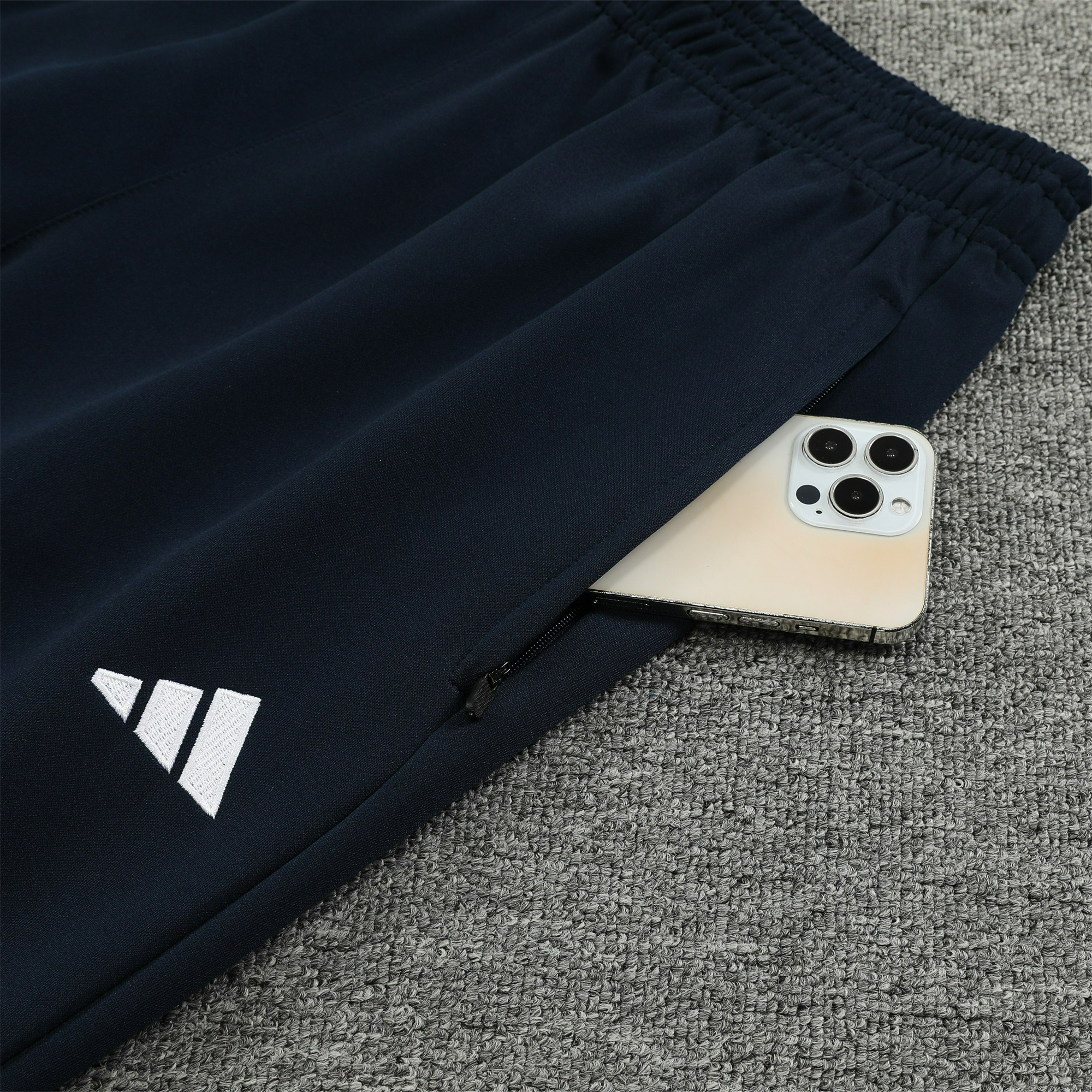 Real Madrid 23-24 Jacket Training Tracksuit White