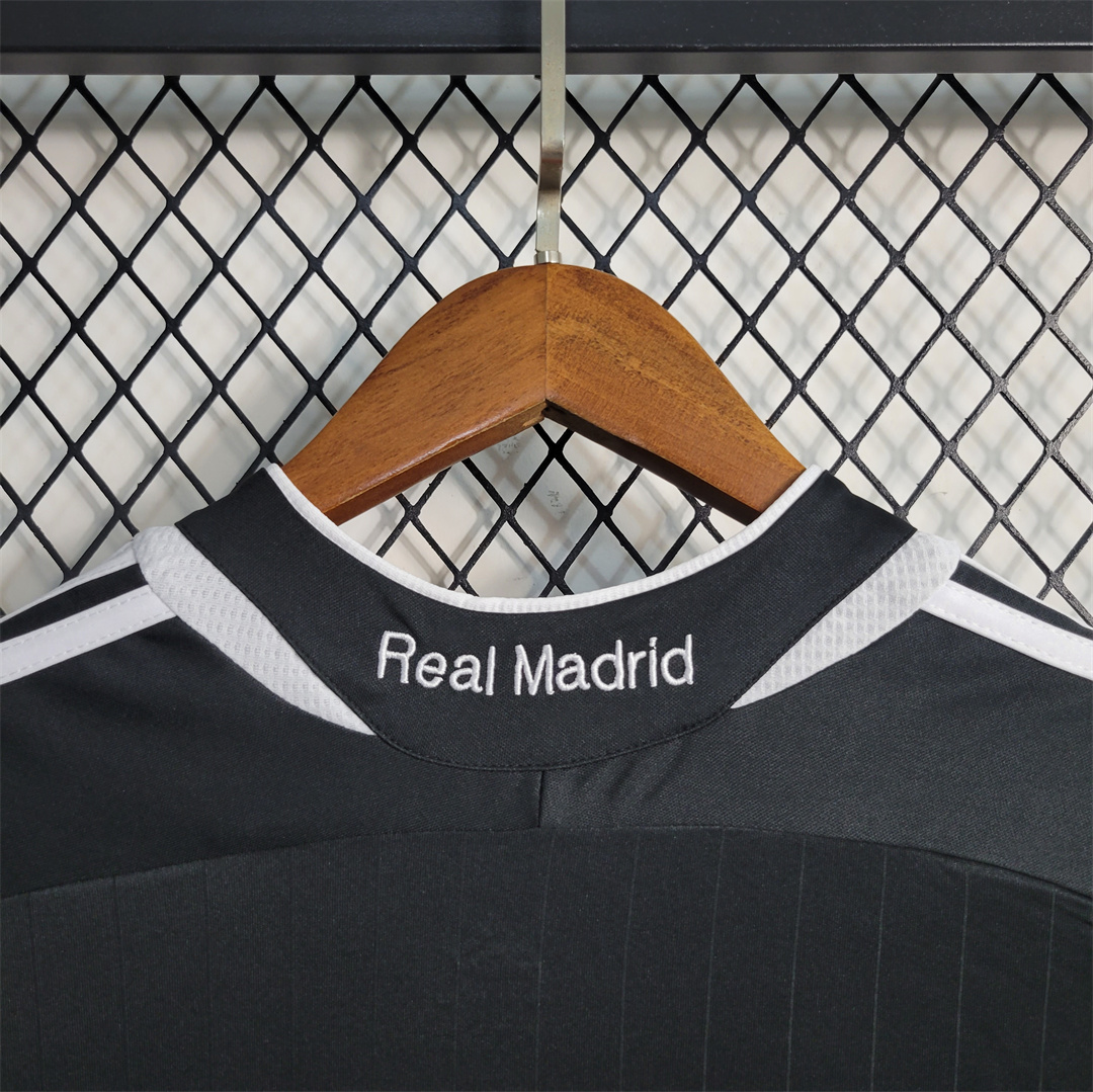 Real Madrid Retro 06-07 Away Long Sleeve Jersey