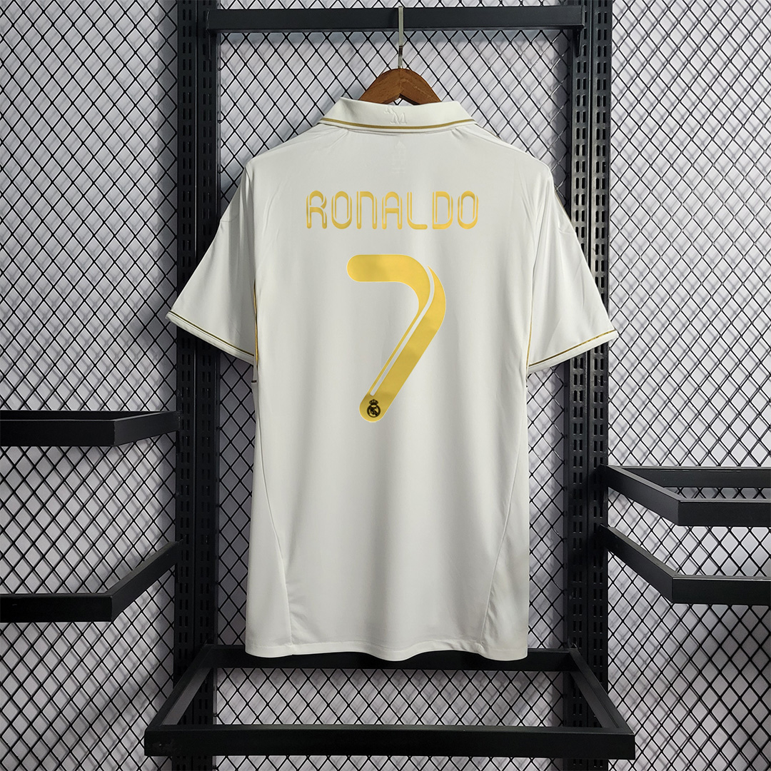 Real Madrid Retro 11-12 Home Stadium Jersey