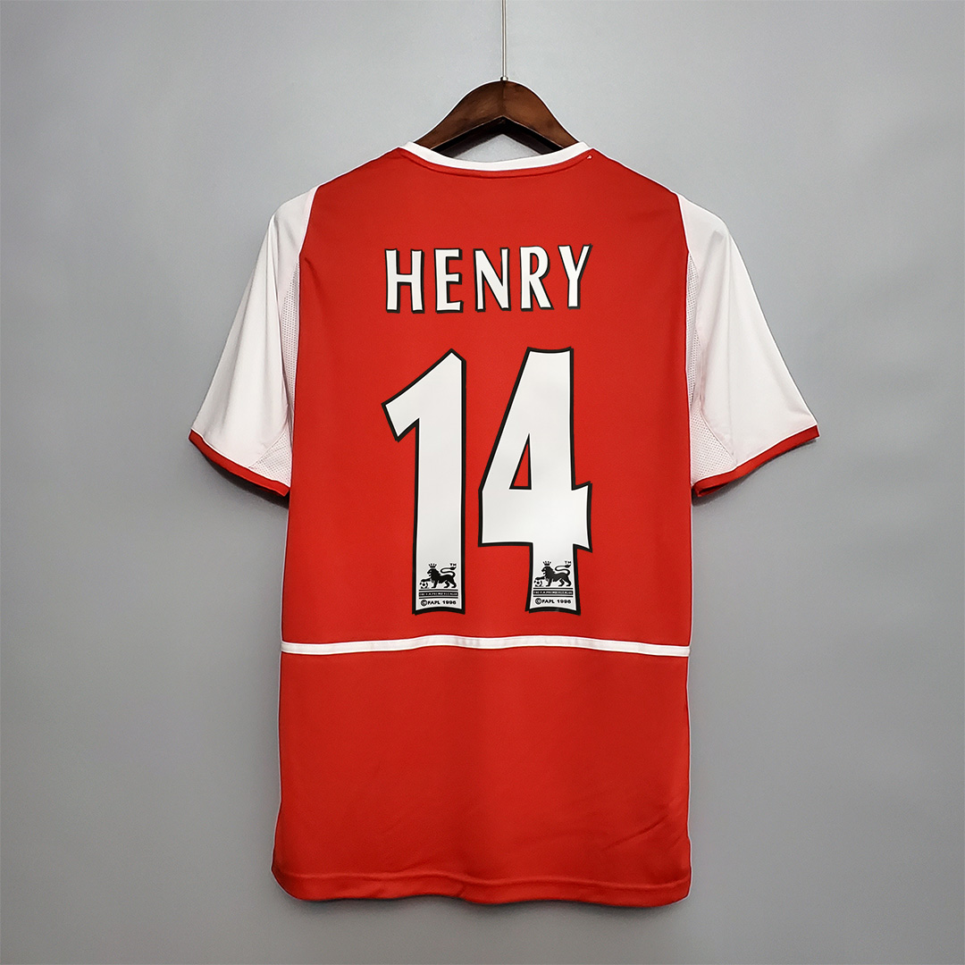 Arsenal Retro 02-04 Home Stadium Jersey