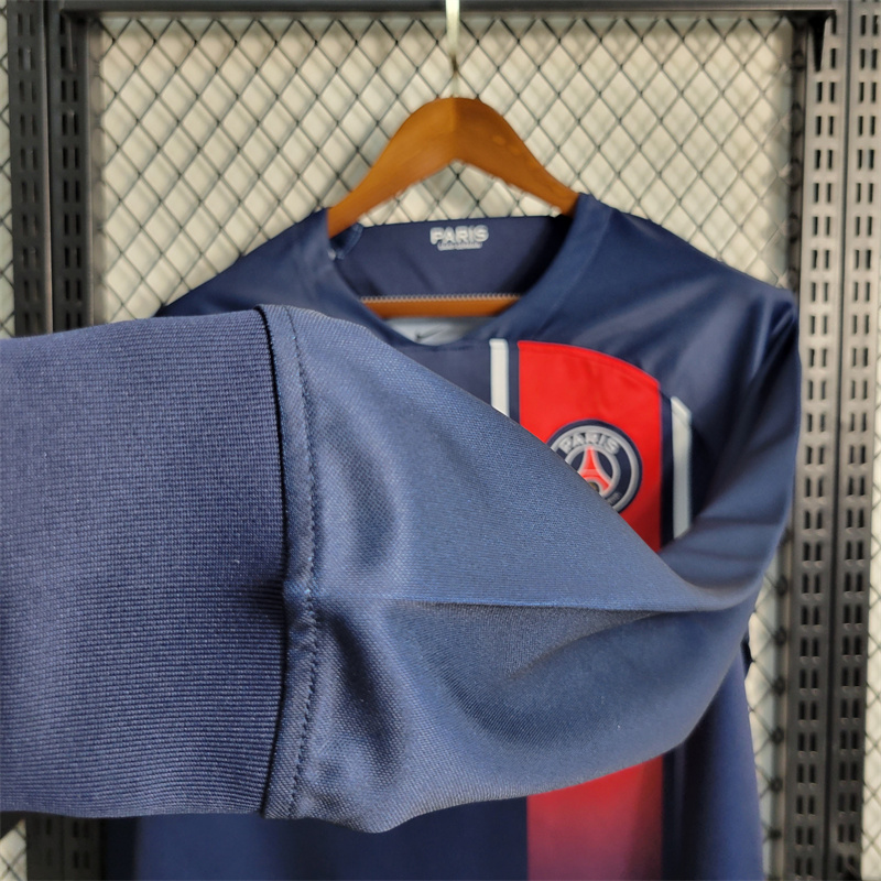 Paris Saint Germain PSG 23-24 Home Long sleeve Jersey - Fans Version