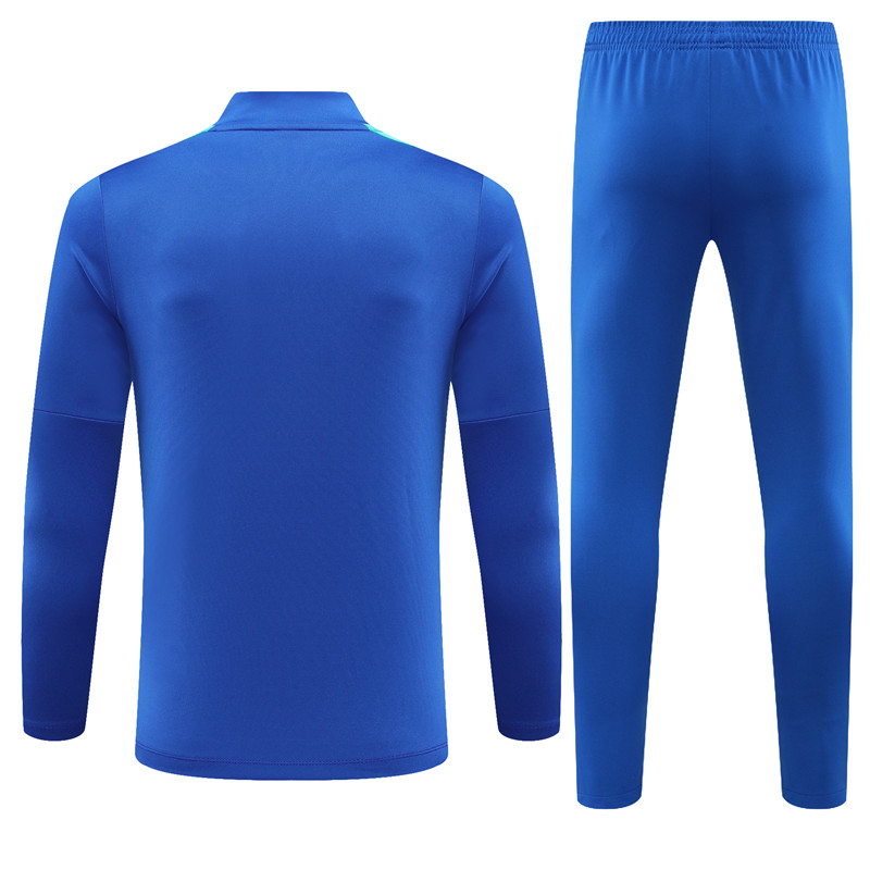 B.A.R.S.A 23-24 Kids Long Sleeve Training Set Blue