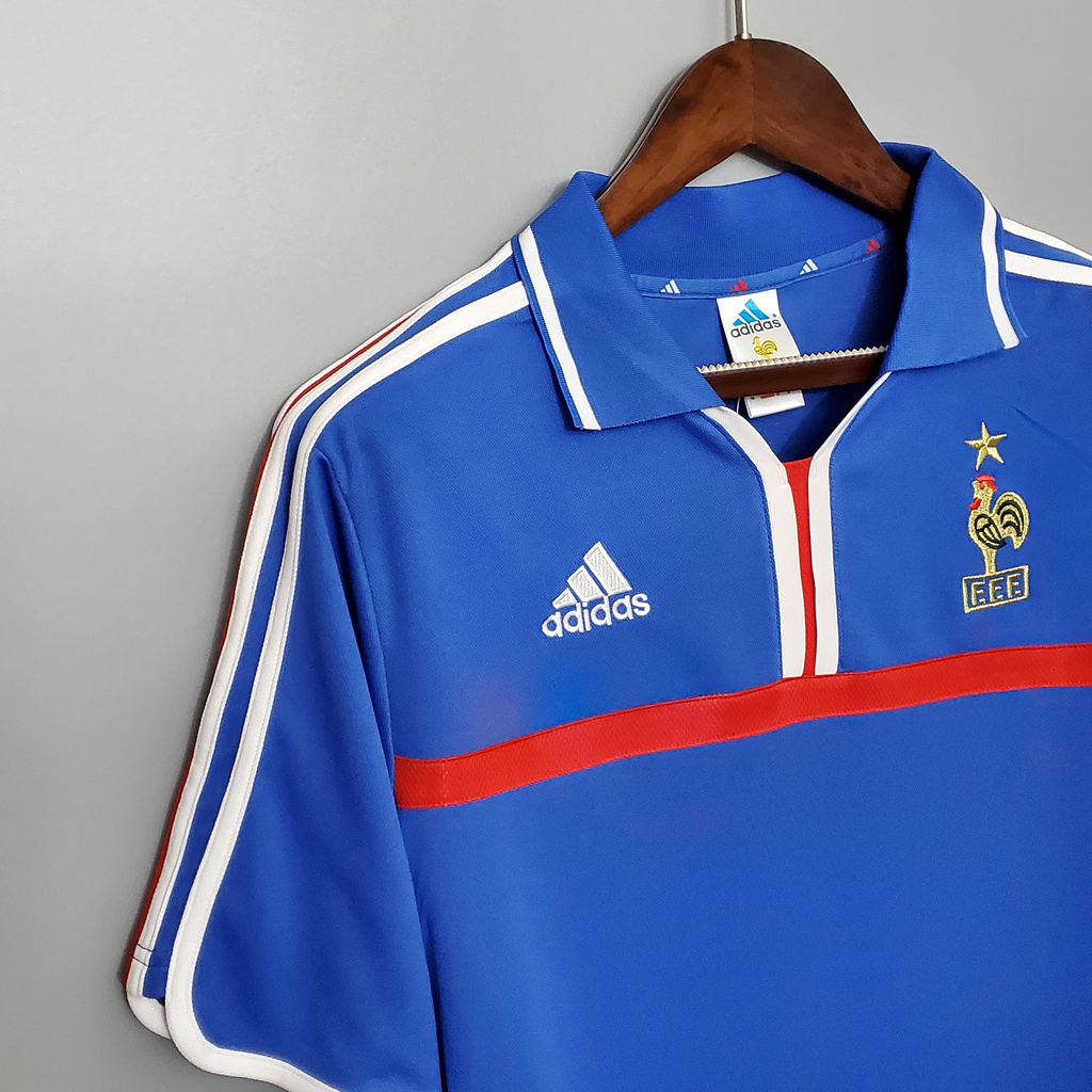 Retro France 2000 Home Stadium Jersey