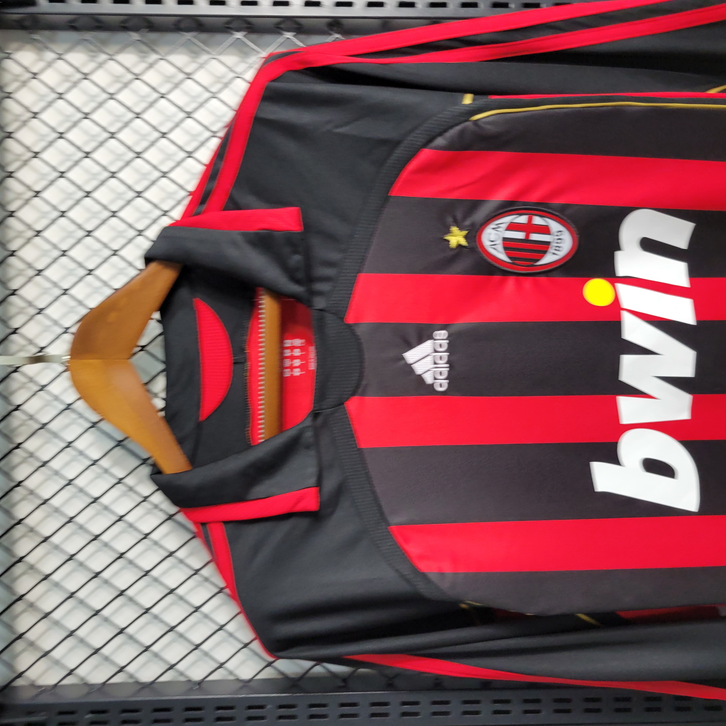 Retro AC Milan 06-07 Home Stadium Long Sleeve Jersey