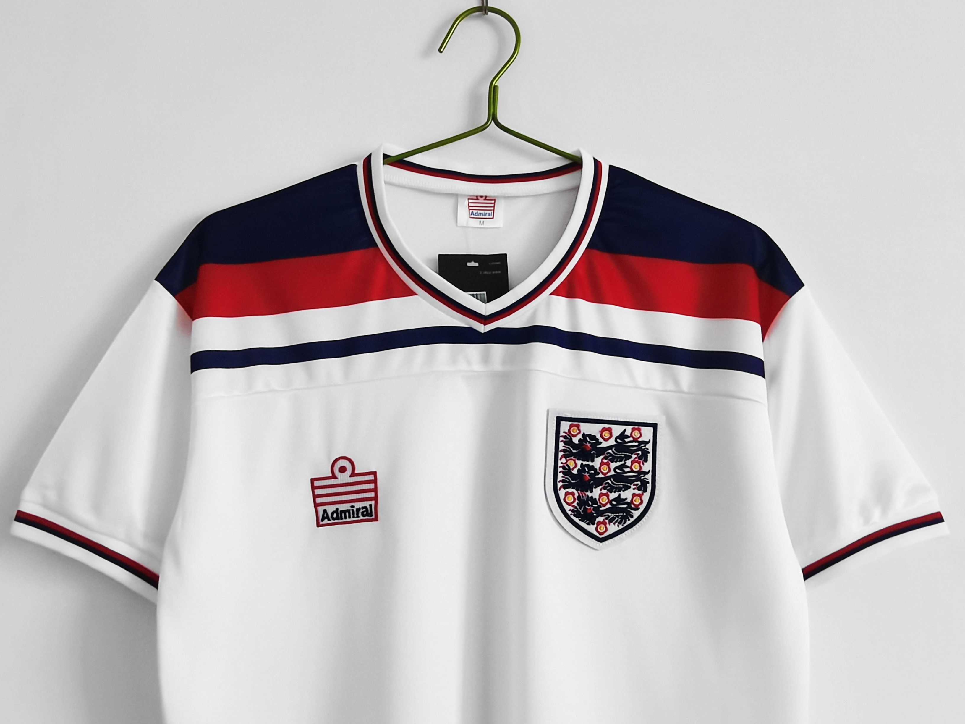 Retro England 1982 Home Stadium Jersey