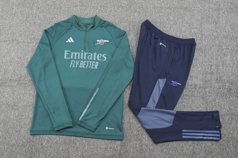Arsenal 23-24 Long Sleeve Training Set - Green