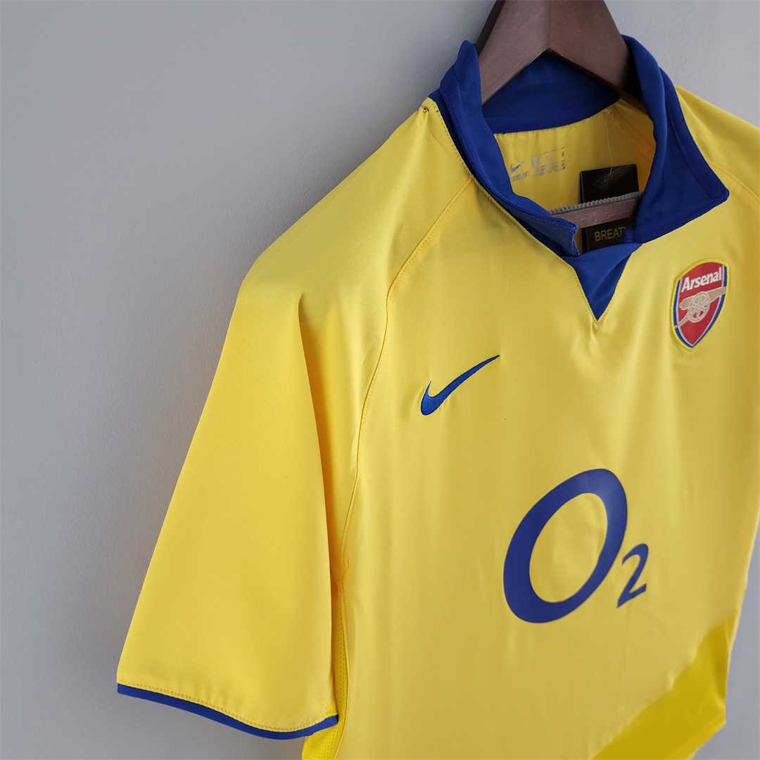 Arsenal Retro 2003-05 Away Stadium Jersey