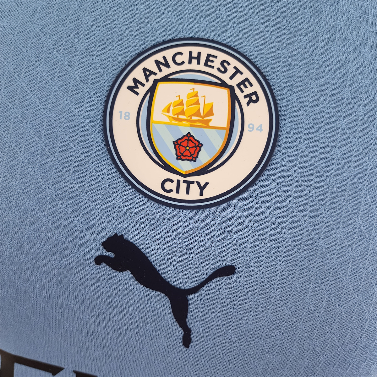 Manchester City 22/23 Home Jersey & Final - Player Version