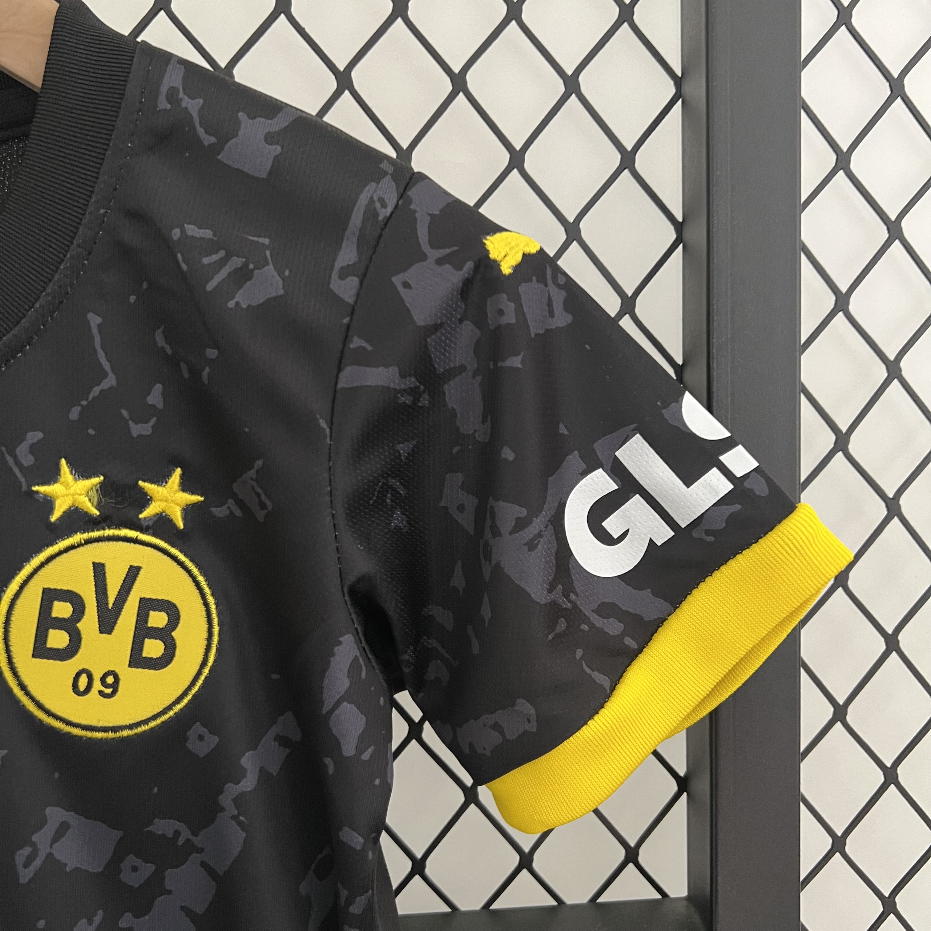 Dortmund 23-24 Away Kids Kit