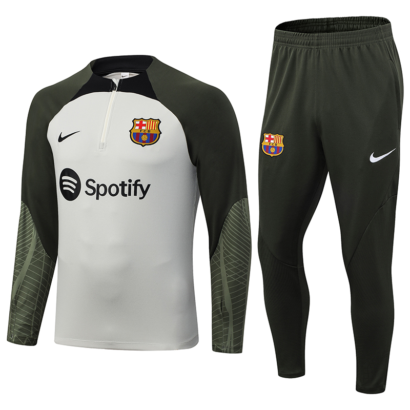B.A.R.S.A 23-24 Long Sleeve Training Set -Light Gray