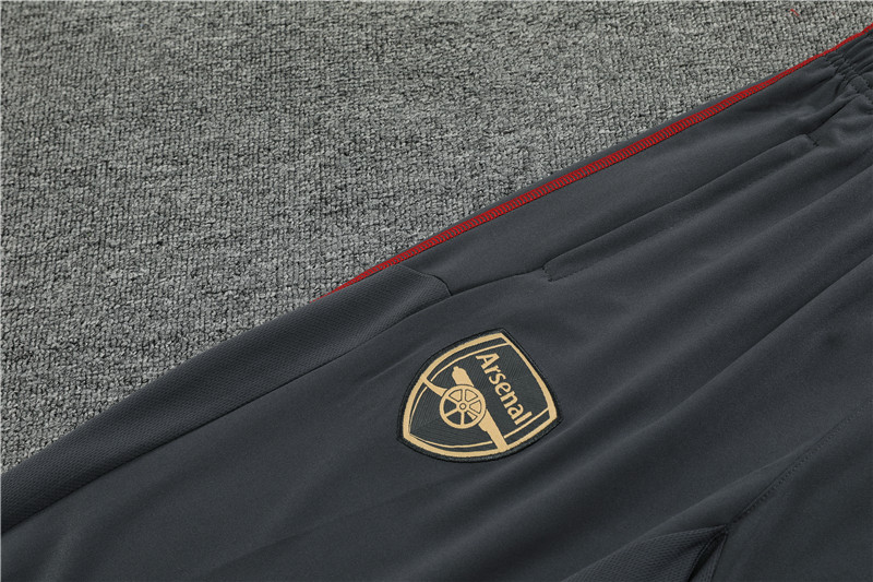Arsenal 23-24 Kids Long Sleeve Training Set Dark Grey
