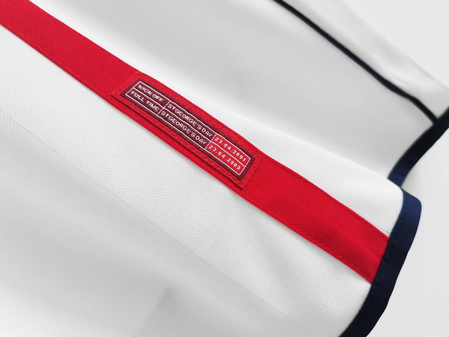 Retro England 2002 Home Stadium Jersey