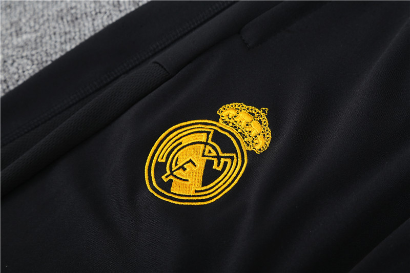 Real Madrid 23-24 Long Sleeve Training Set -Dark Grey