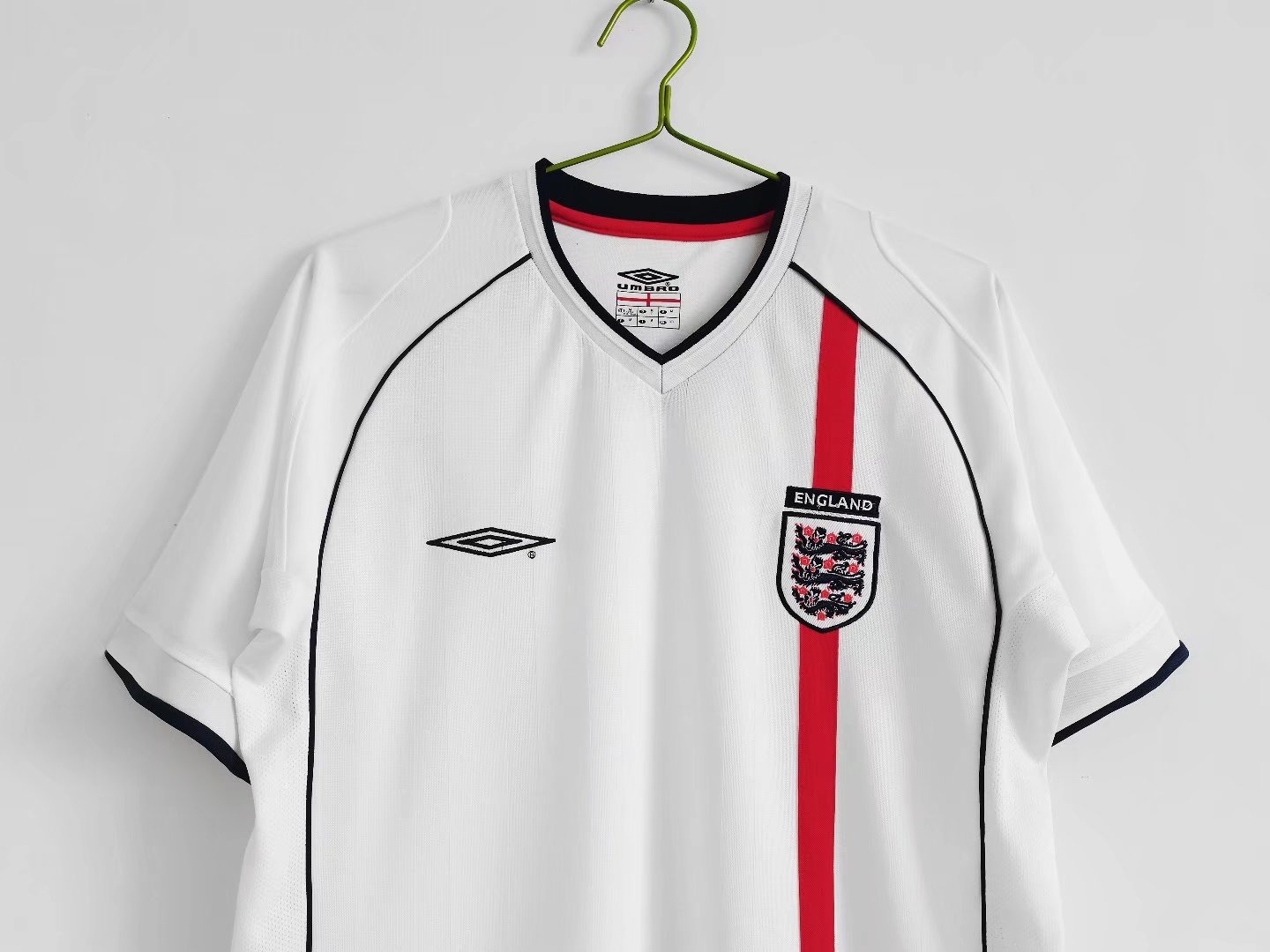 Retro England 2002 Home Stadium Jersey