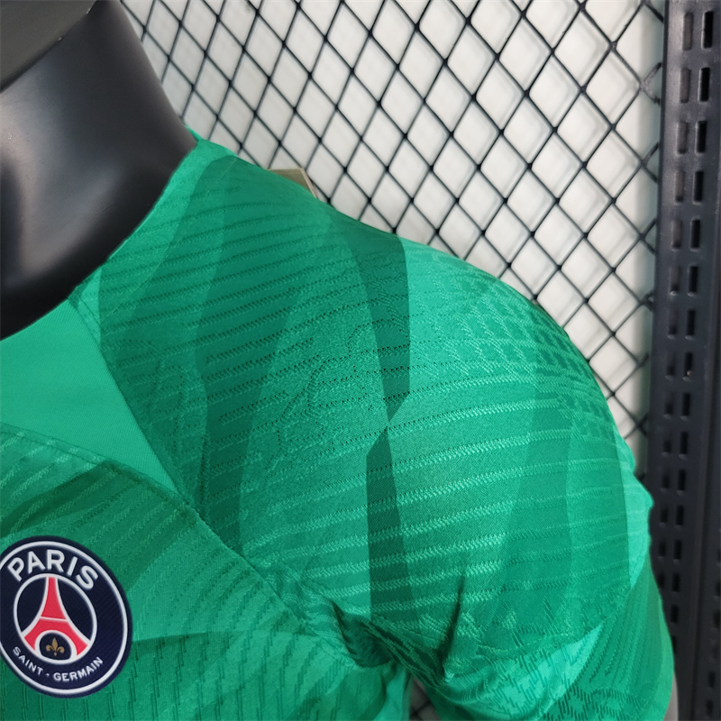 23/24 Paris Saint-Germain PSG Green Goalkeeper Jersey - Player Version