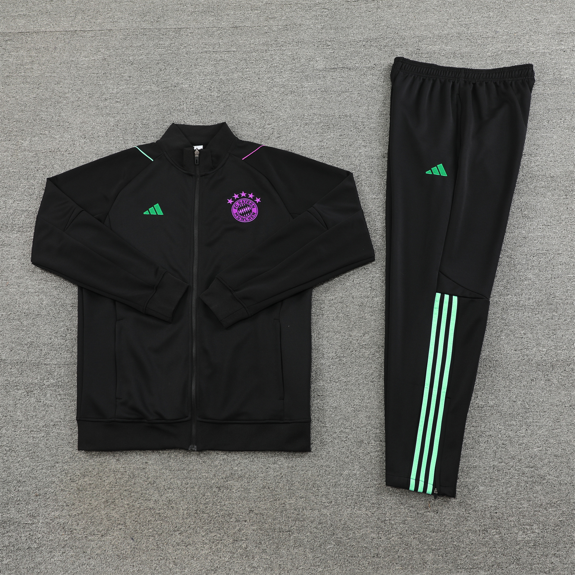Bayern Munich 23-24 Jacket Training Tracksuit Black