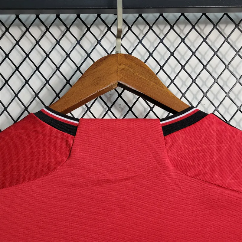 Manchester United 23-24 Home Long Sleeve Jersey - Fans Version