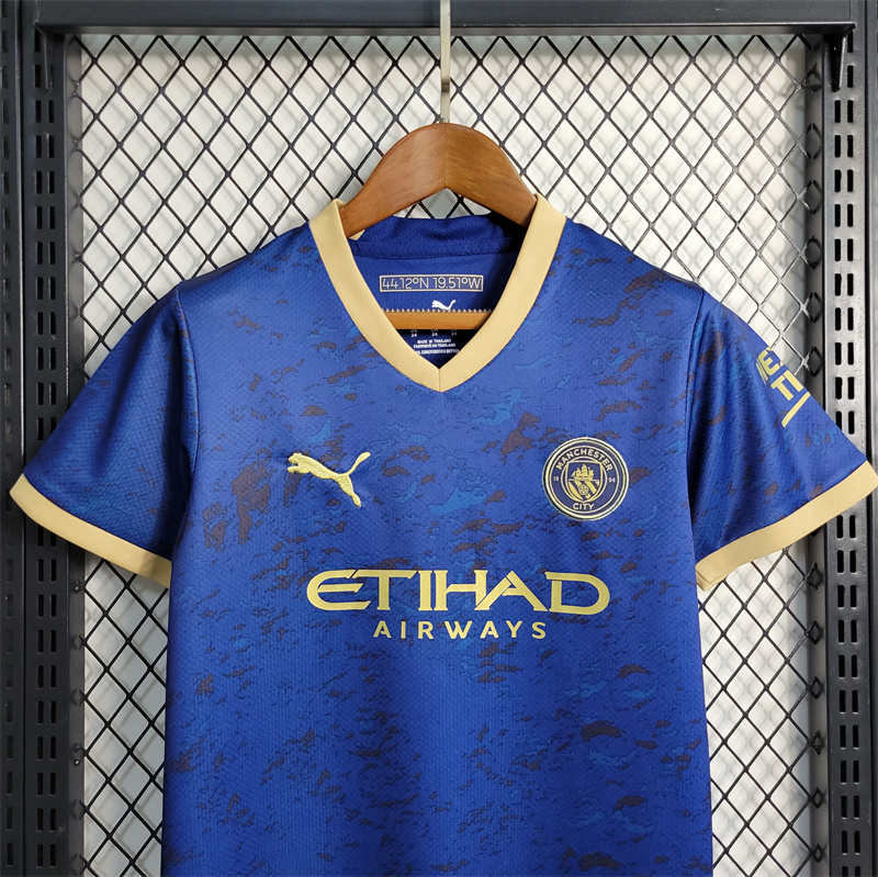 Manchester City 23-24 Blue Kids Kit
