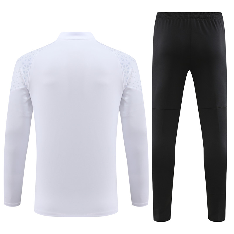 AC Milan 23-24 Long Sleeve Training Set -White