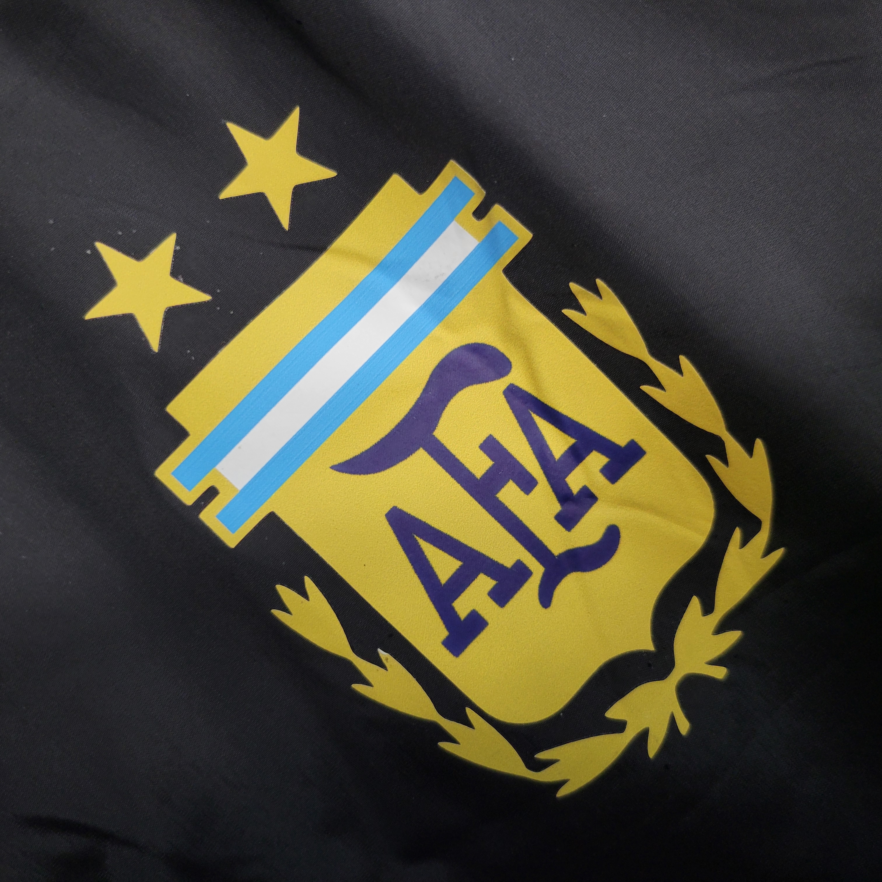 Argentina 23-24 Men's Hooded Thermal Cotton Jacket