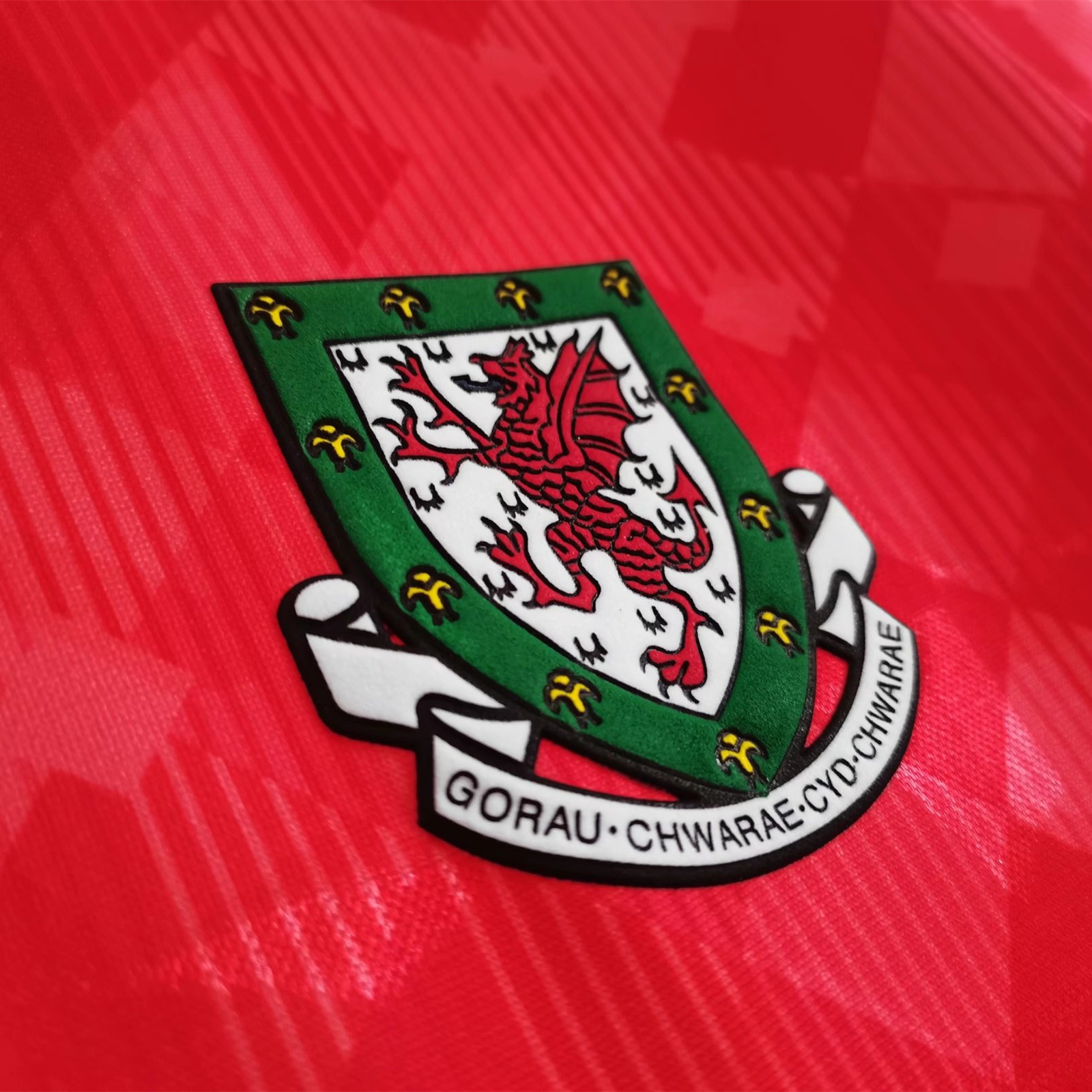 Retro Wales 1990 Home Stadium Jersey