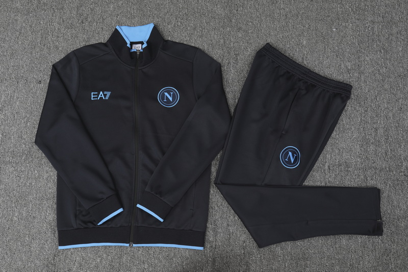 Napoli 23-24 Long Sleeve Training Set - Black