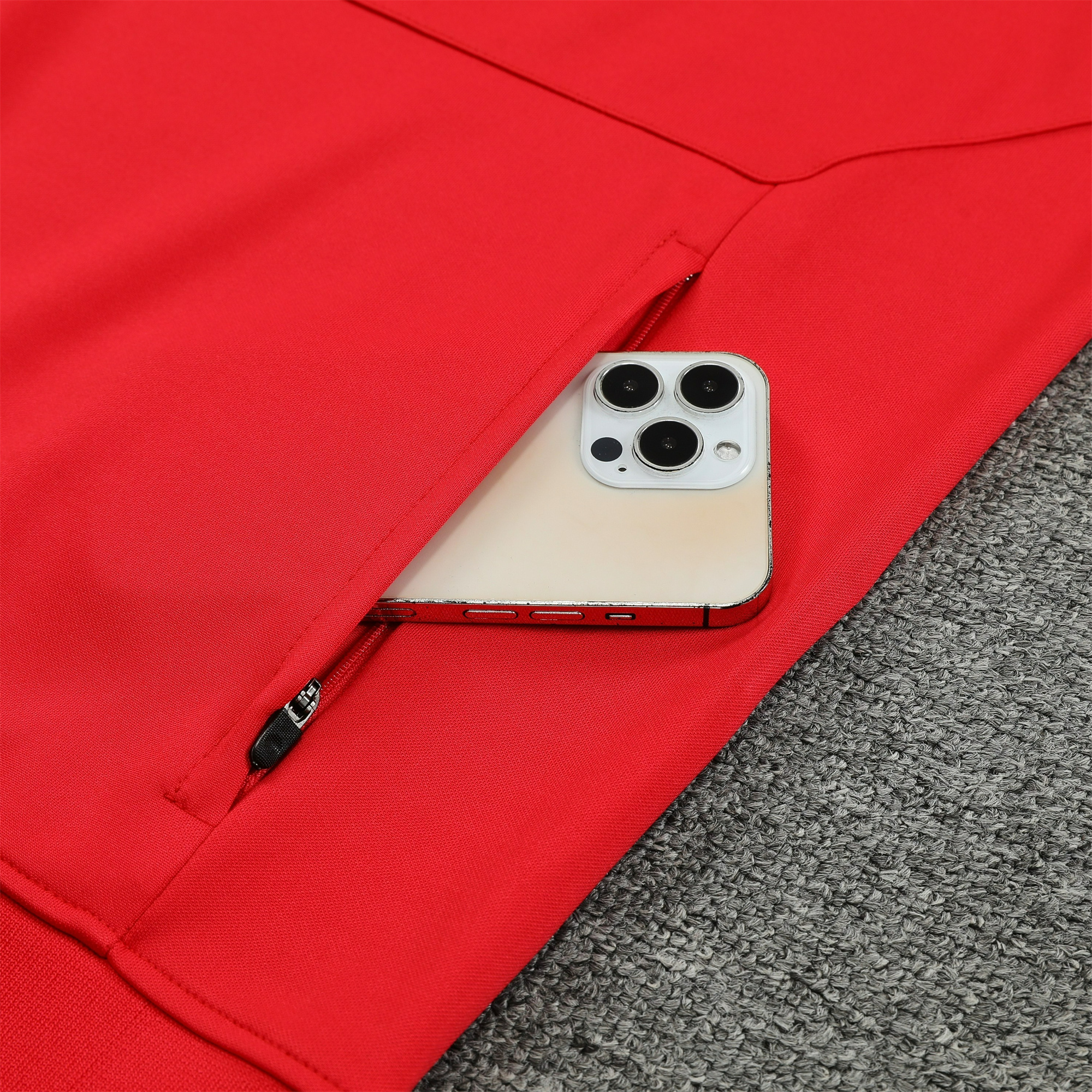 Manchester United 23-24 Long Sleeve Training Set Red