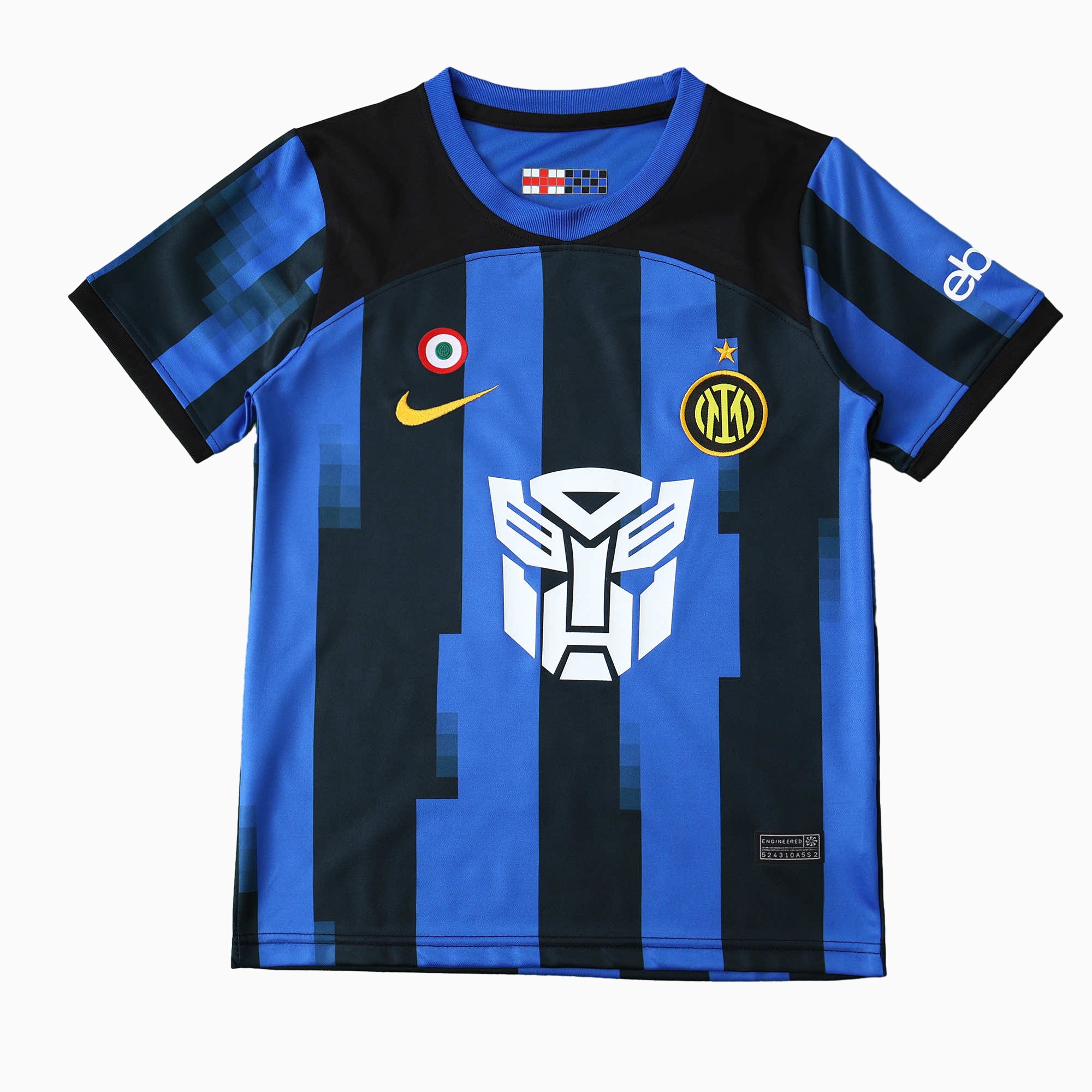 Inter Milan 23-24 Home Stadium Transformers Edition Kids Kit