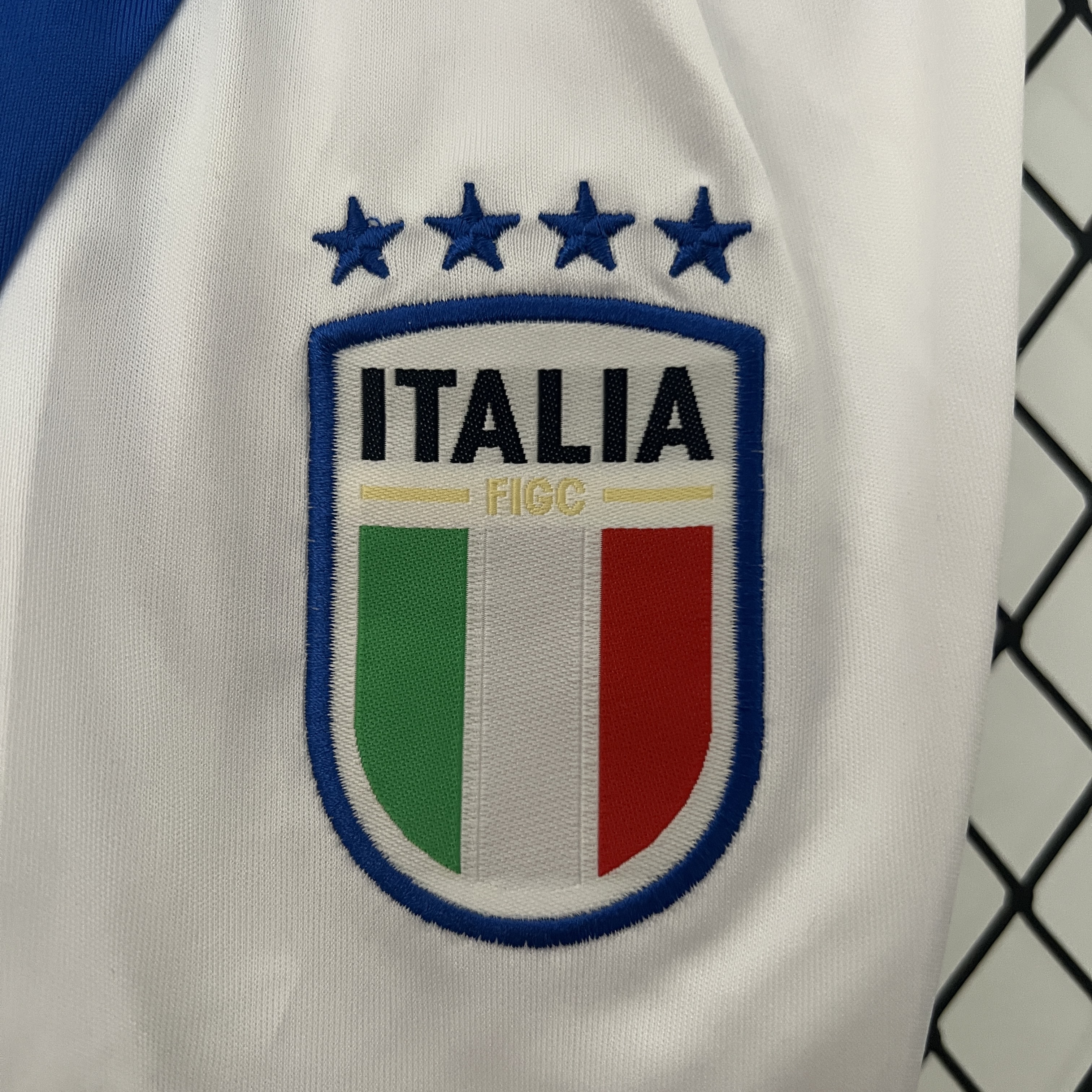 Italy 2024 Home Stadium Kids Kit